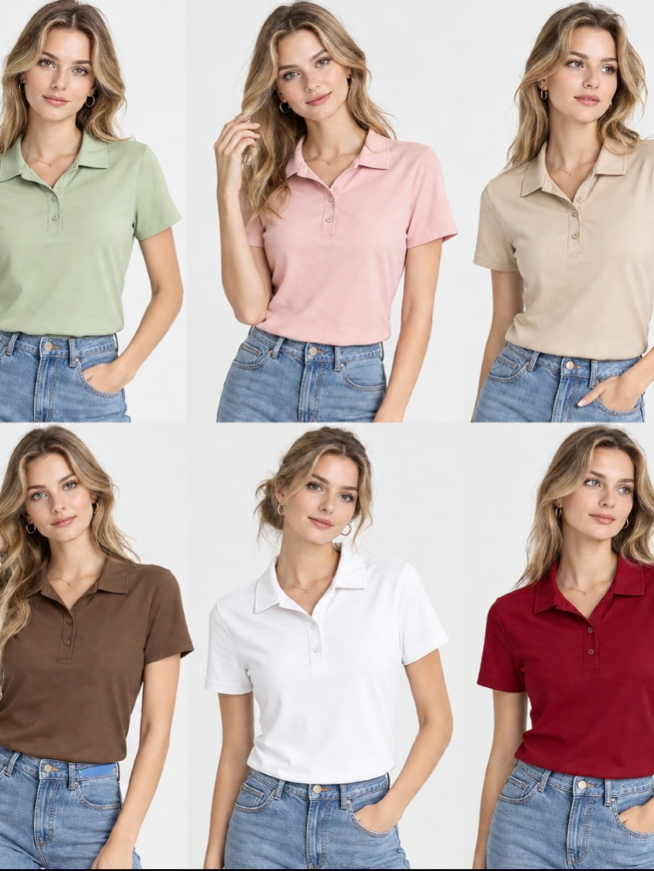 T shirt algudao macio gola polo com lenço renda linda