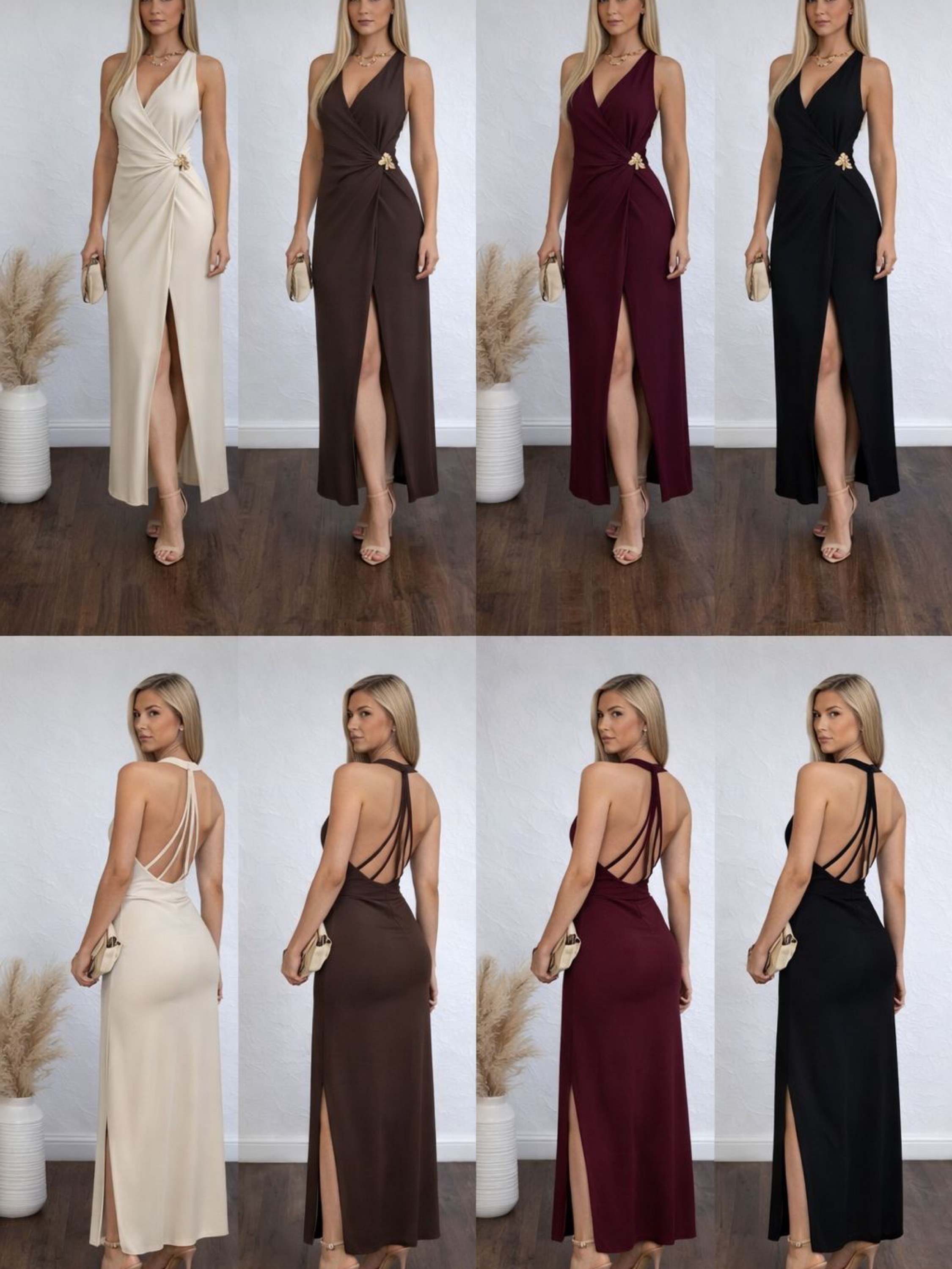 Vestido social tem elastano modelo Zara novidade linda