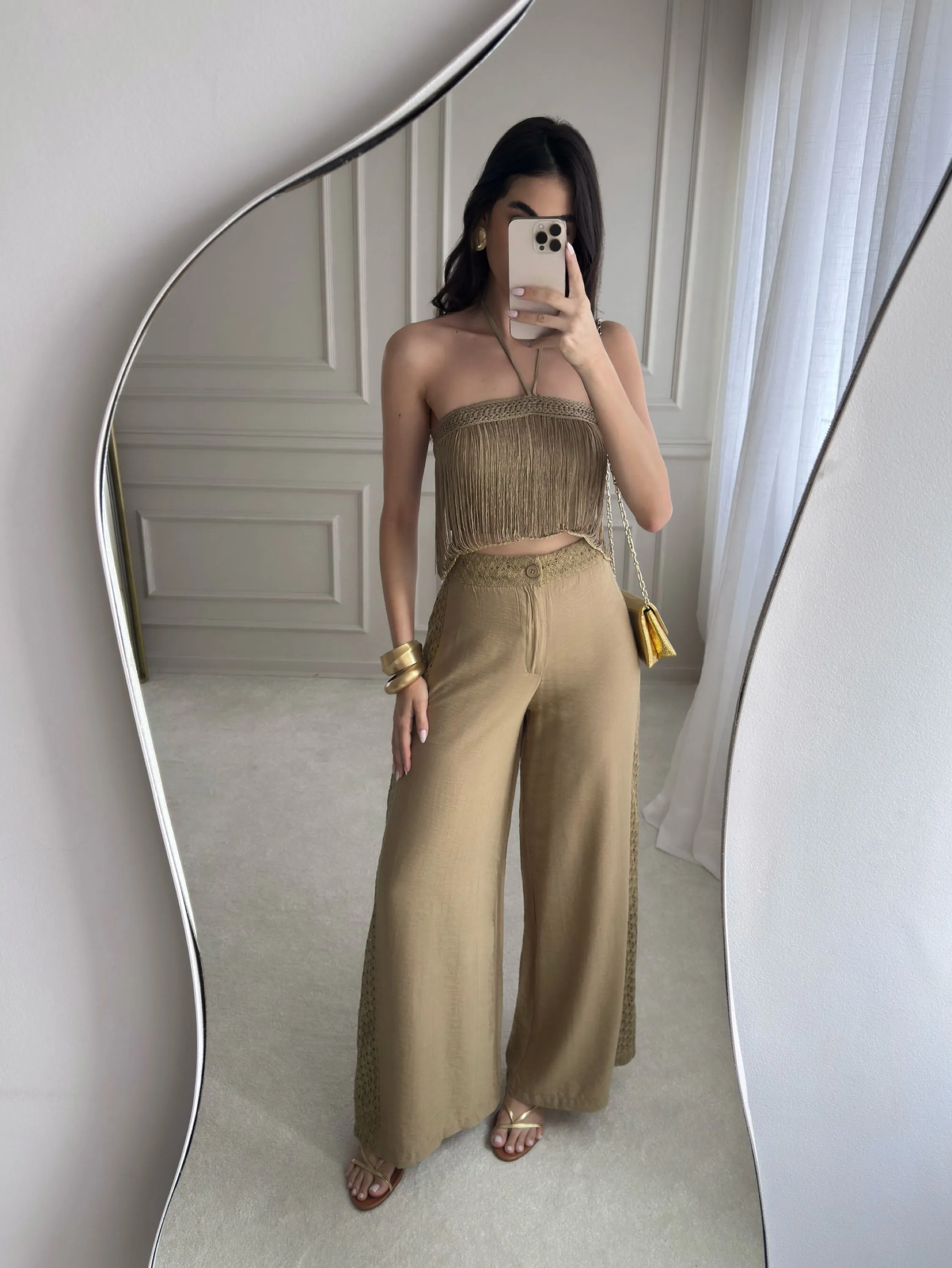 Conjunto social novidade muito linda