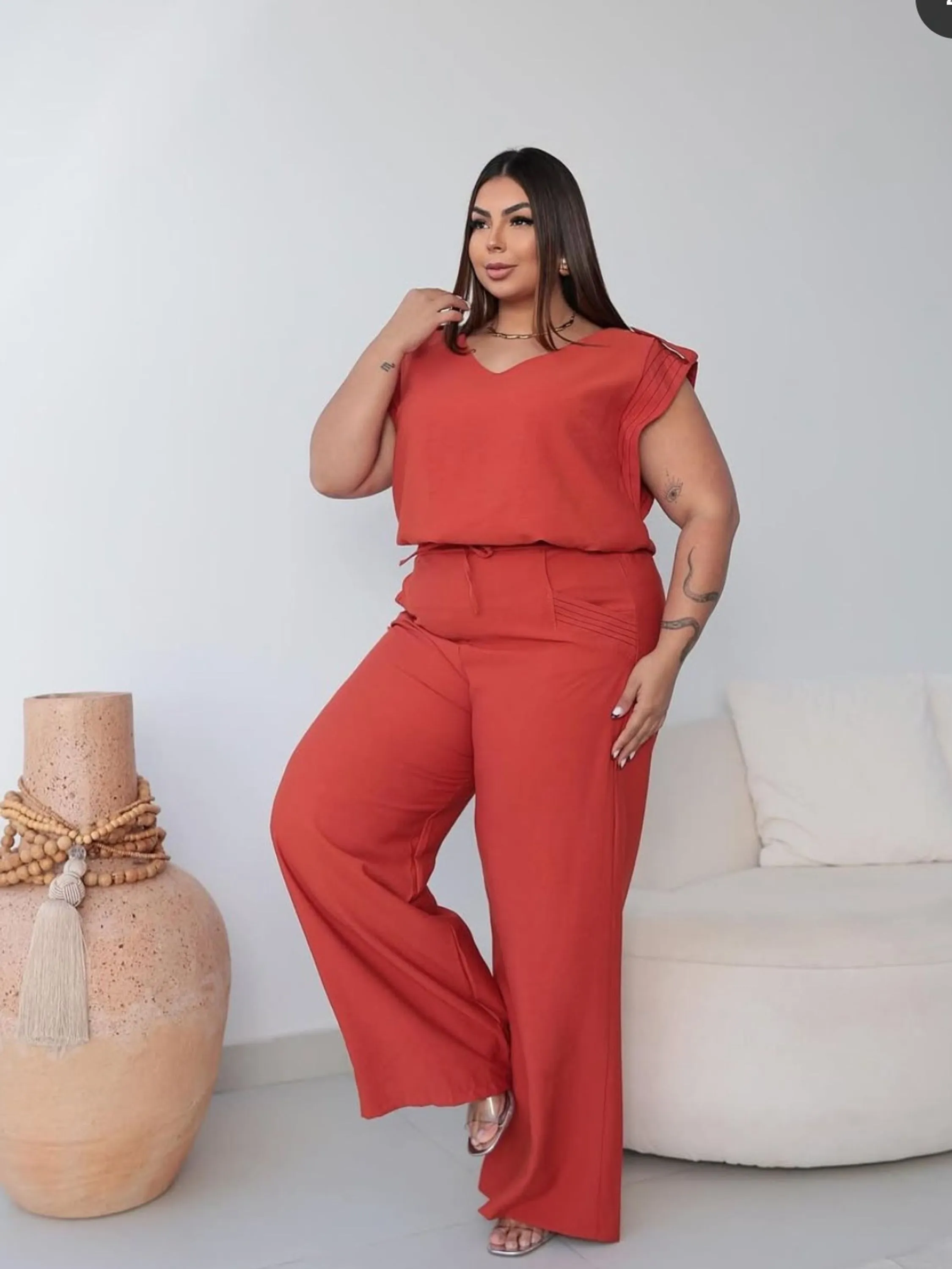 Conjunto plus size