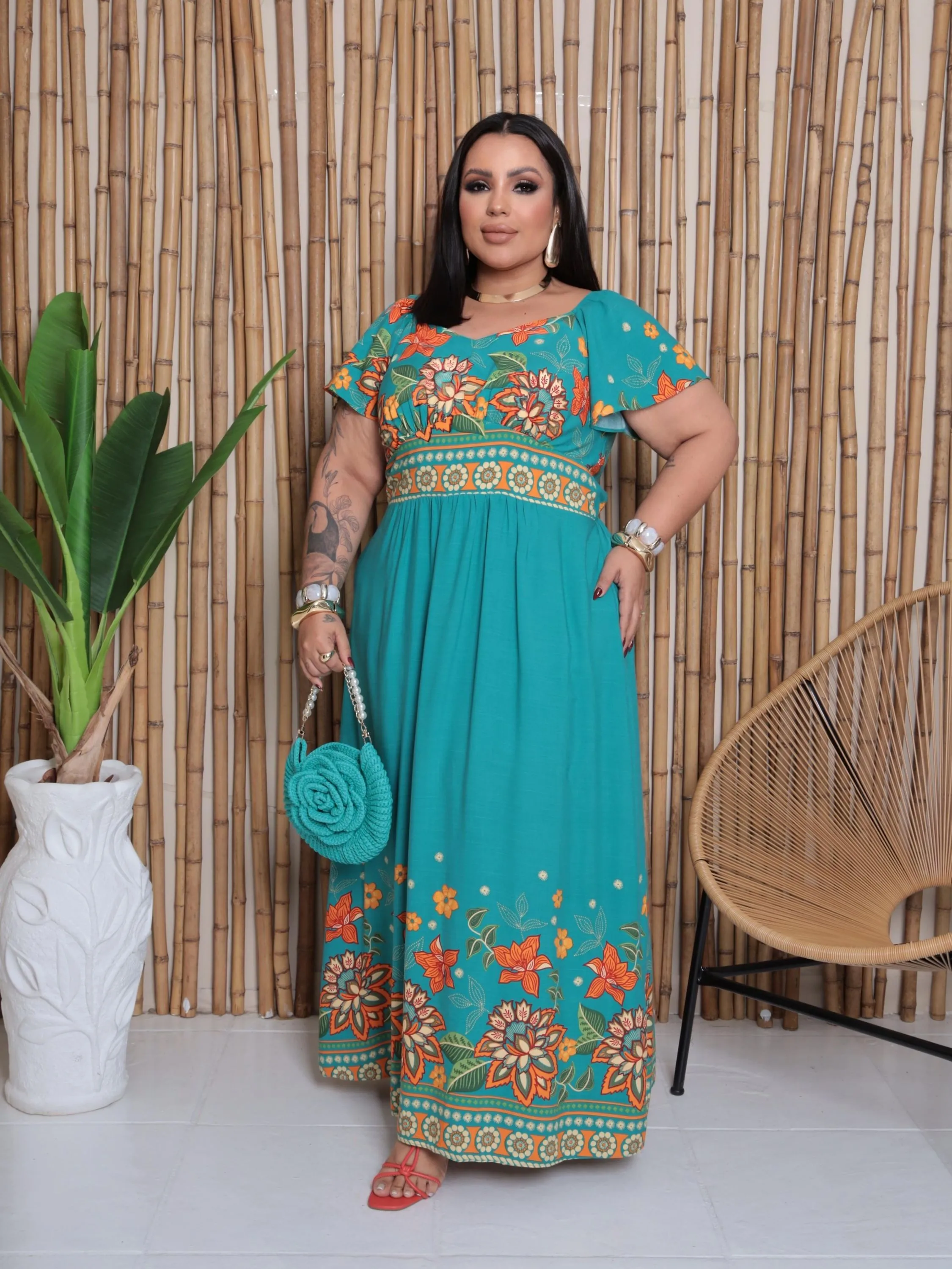 Vestido plus size