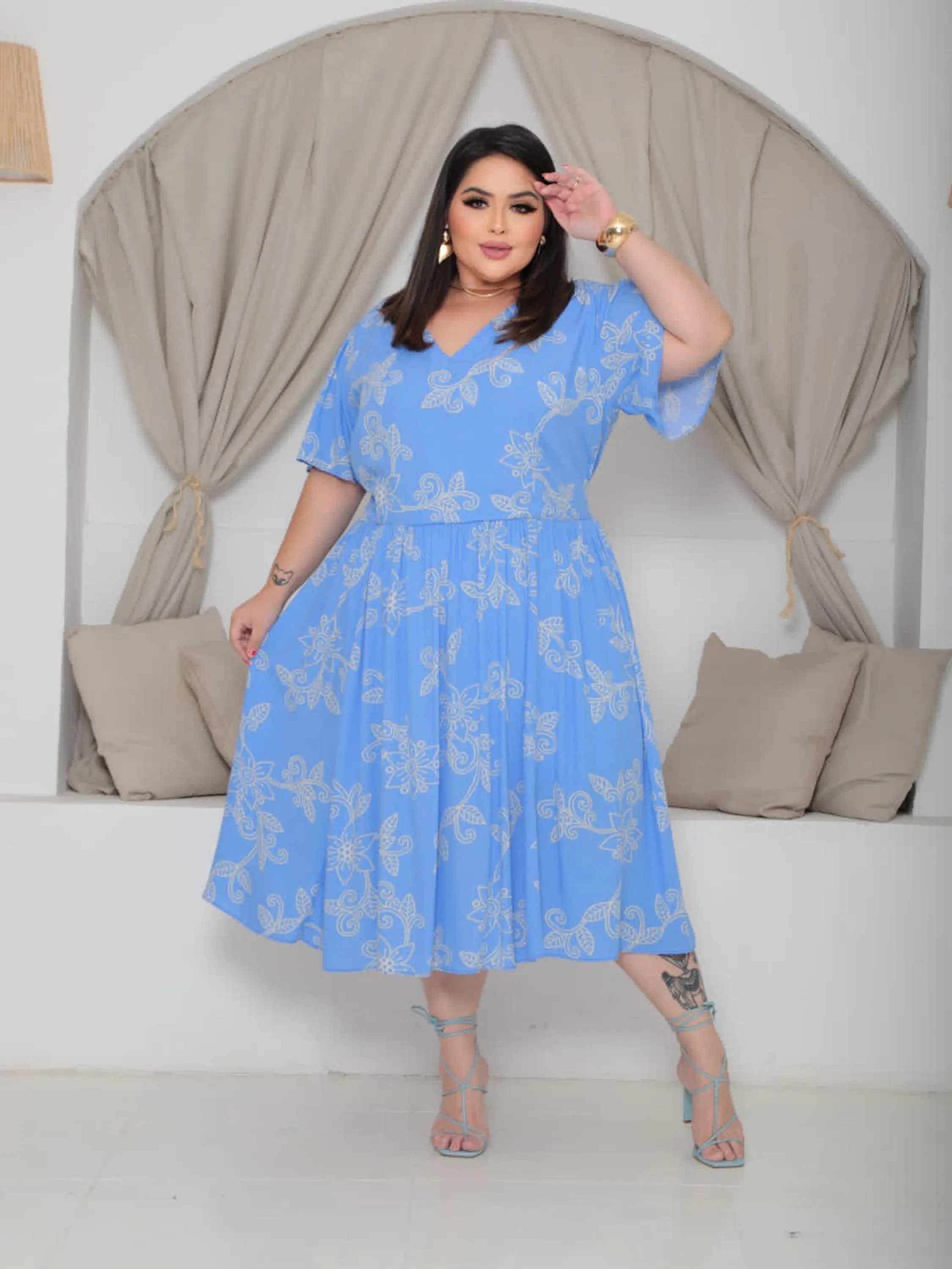 Vestido plus size