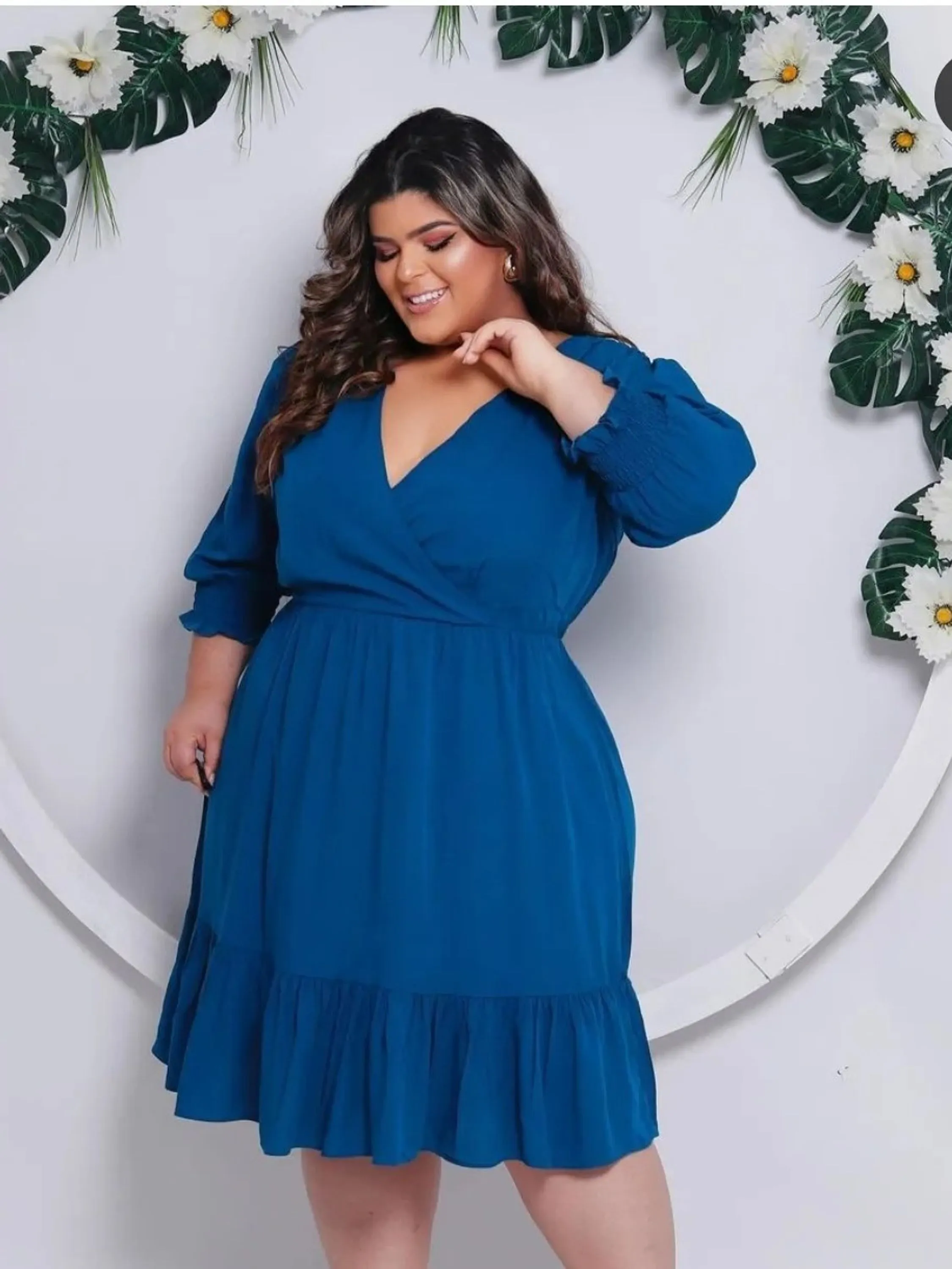 Vestido plus size