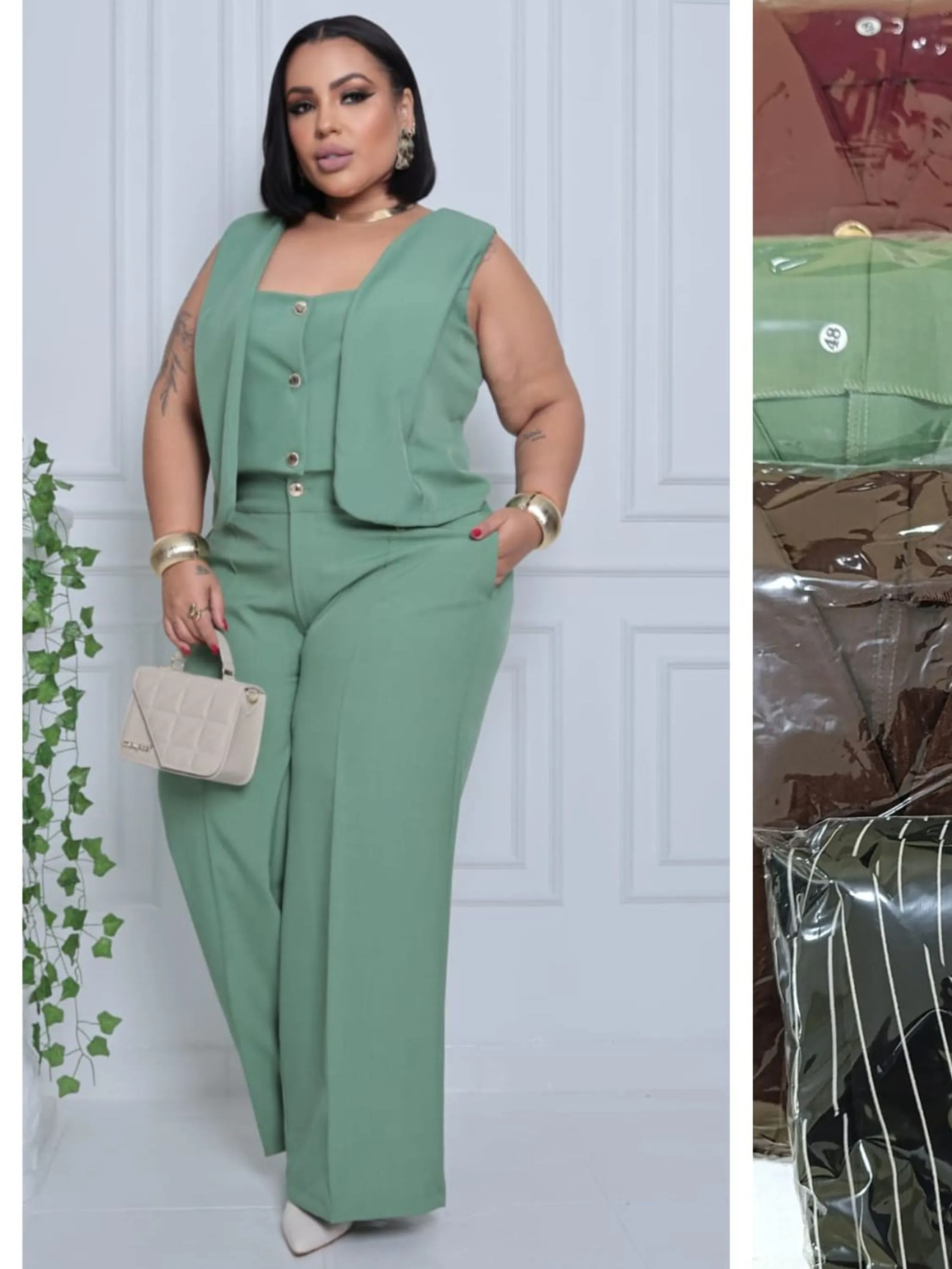 Conjunto plus size