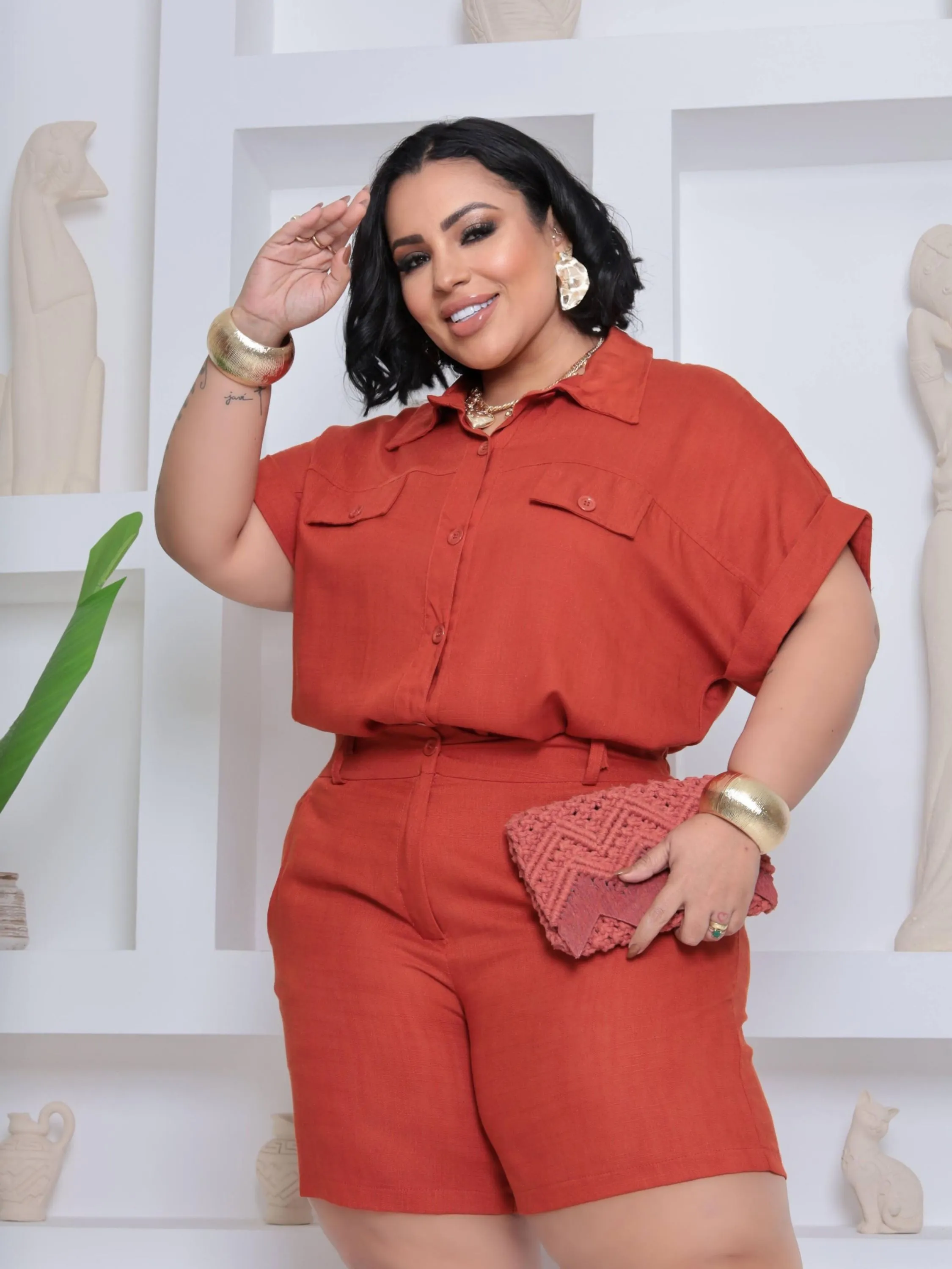 Conjunto Plus size