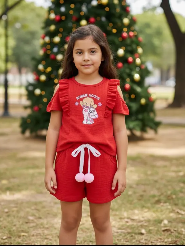 Conjunto infantil shorts e blusinha (22)