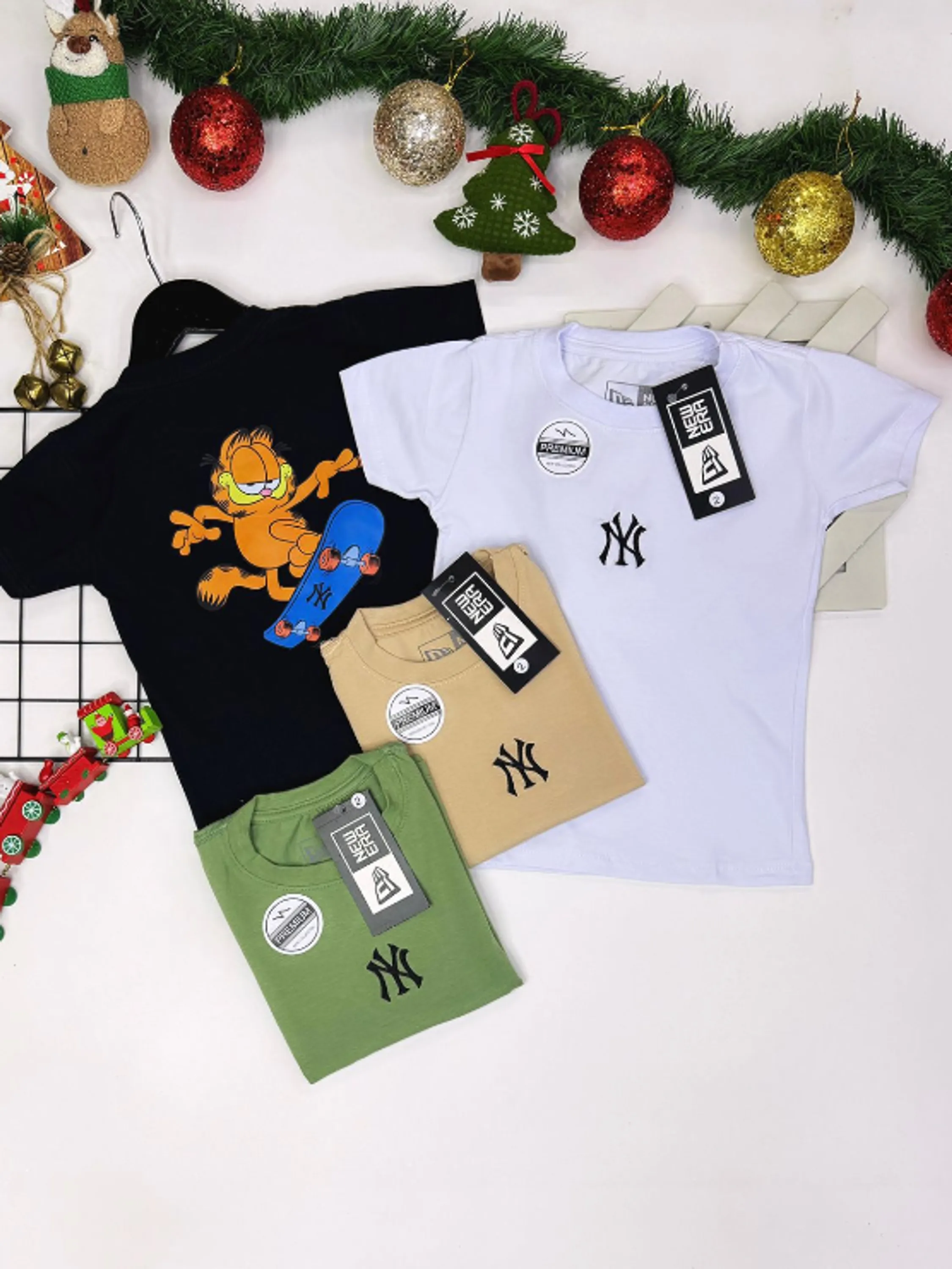 Camiseta masculina de elastano infantil e juvenil