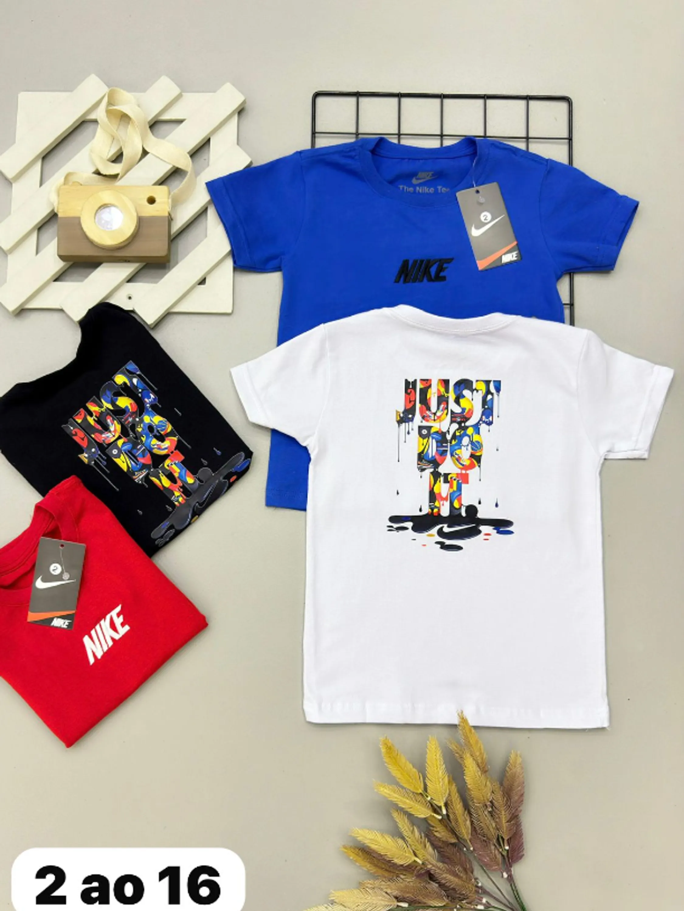 Camiseta infantil e juvenil 1 linha