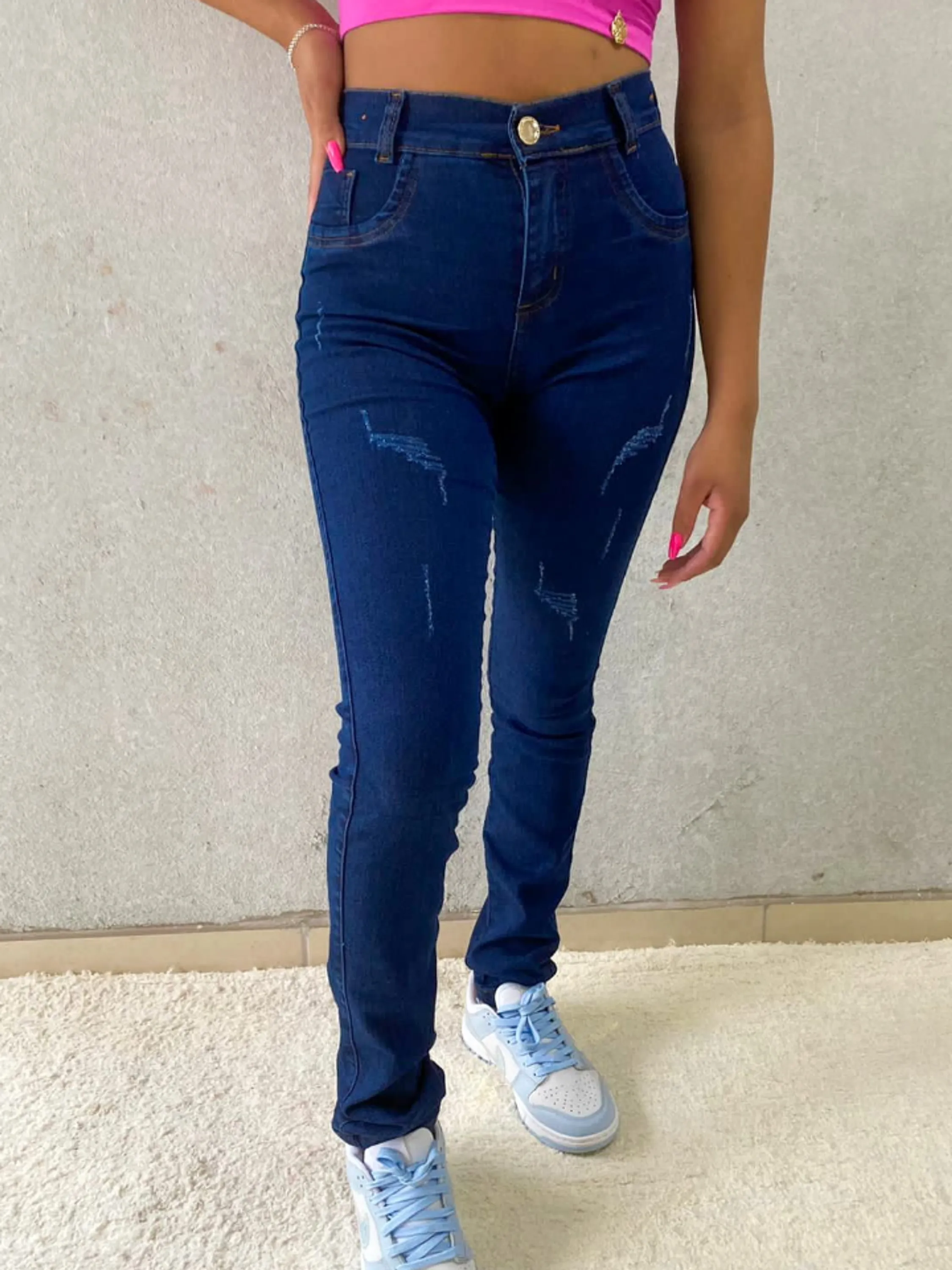 Calça jeans skin  juvenil