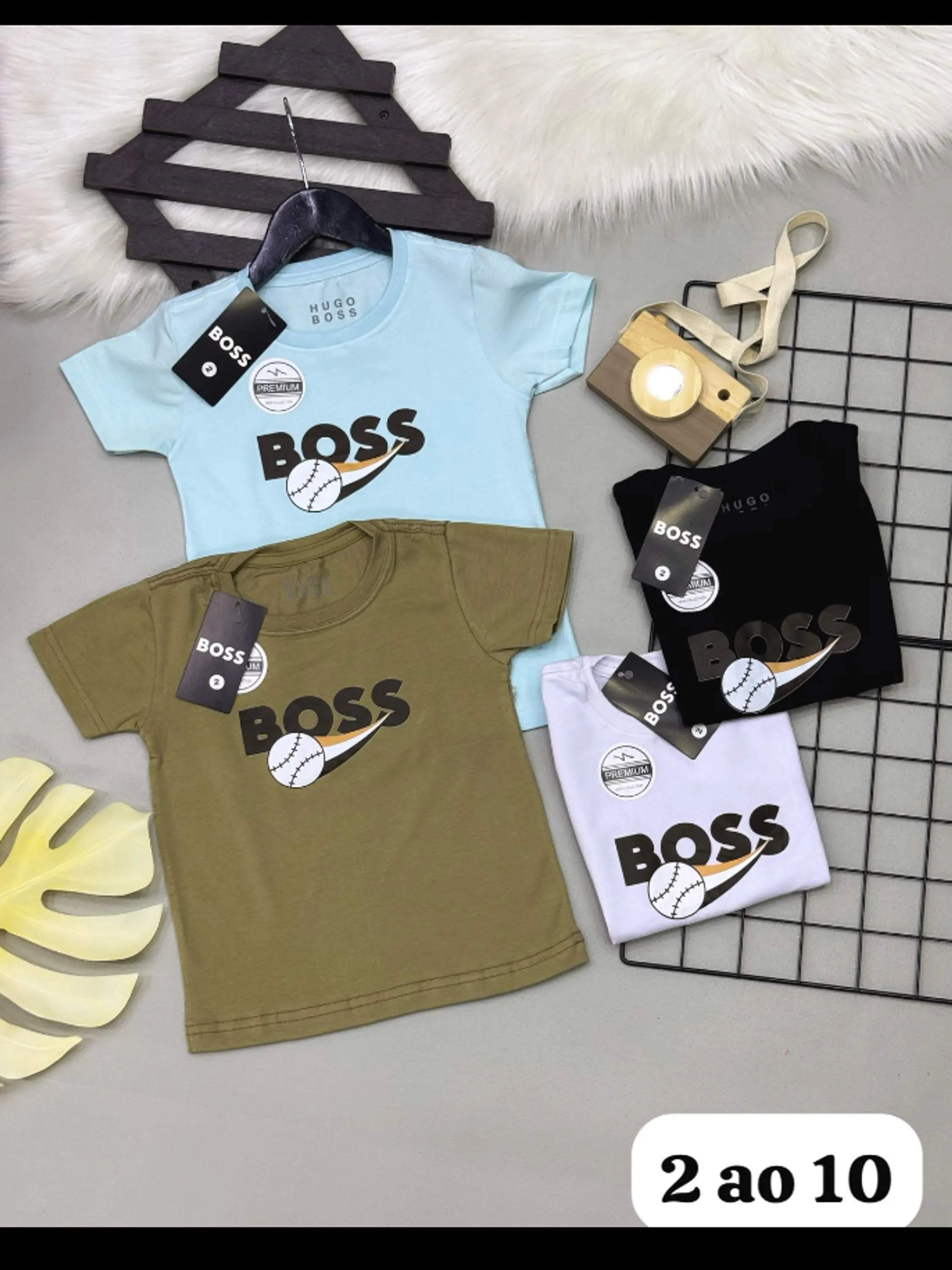 Camiseta infantil malha Peruana 1 linha
