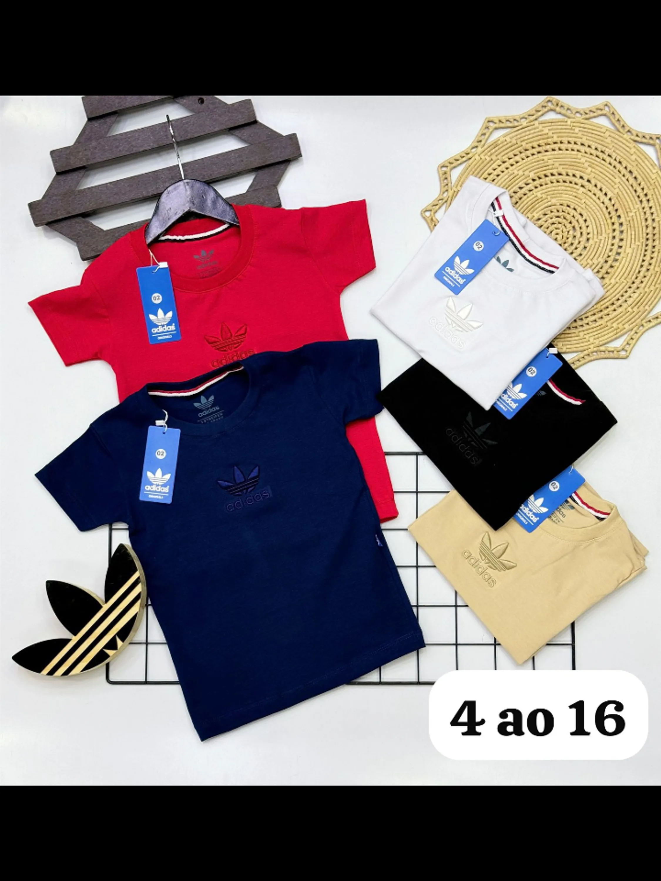 Camiseta masculina infantil e juvenil 1 linha