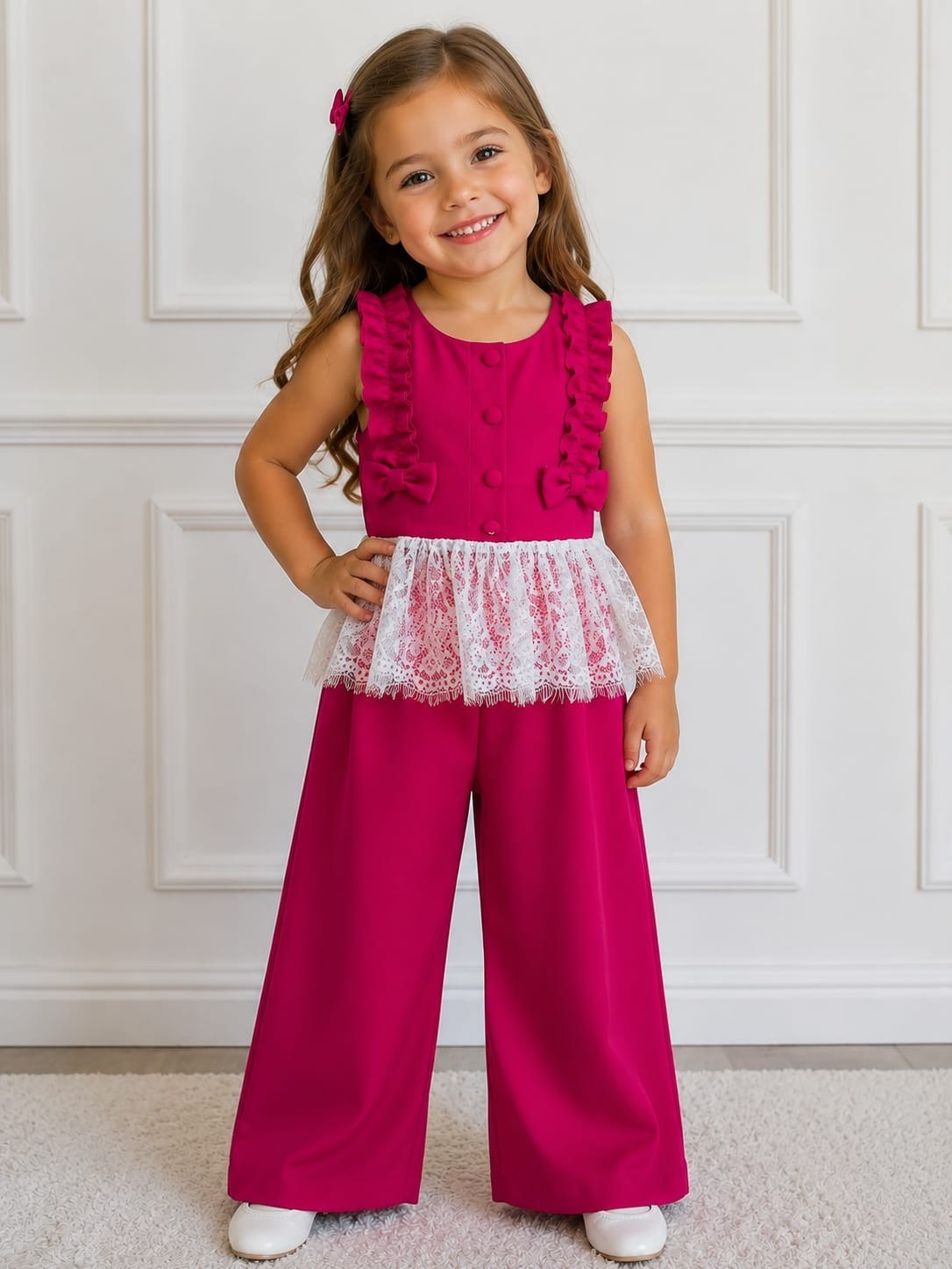 Conjunto infantil calça e blusinha (azul)
