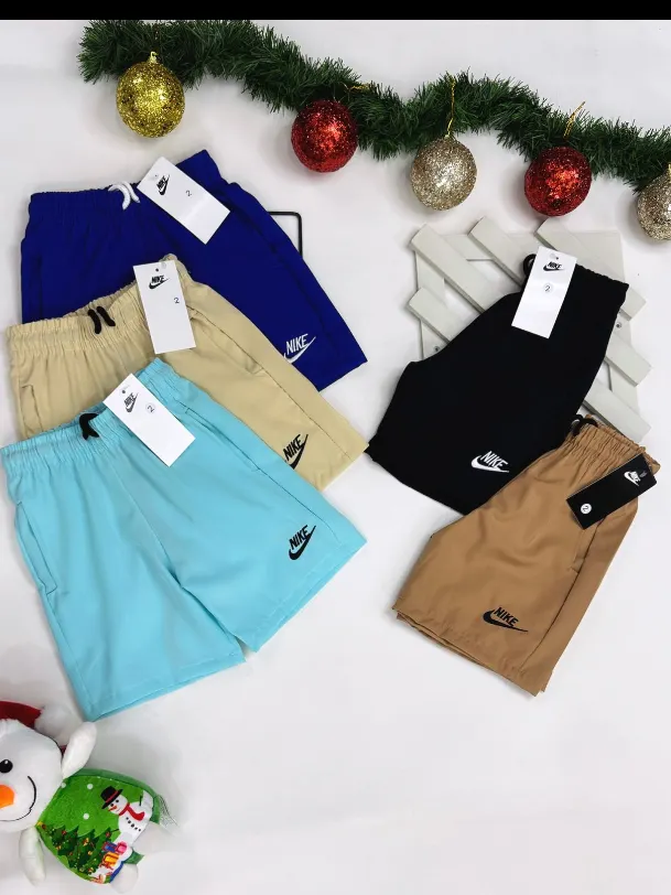 Bermuda masculina infantil e juvenil