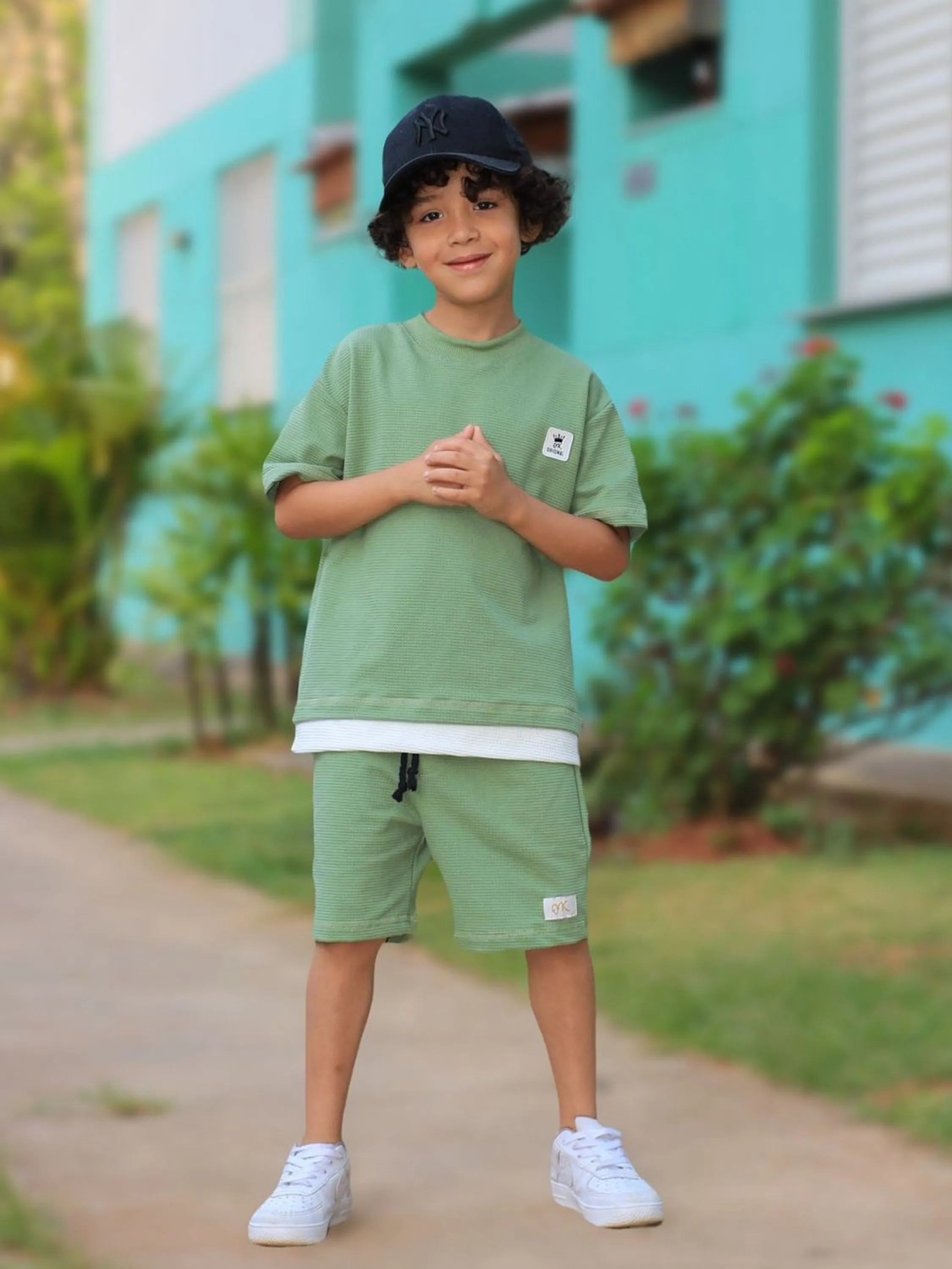 Conjunto infantil e juvenil malha Premium