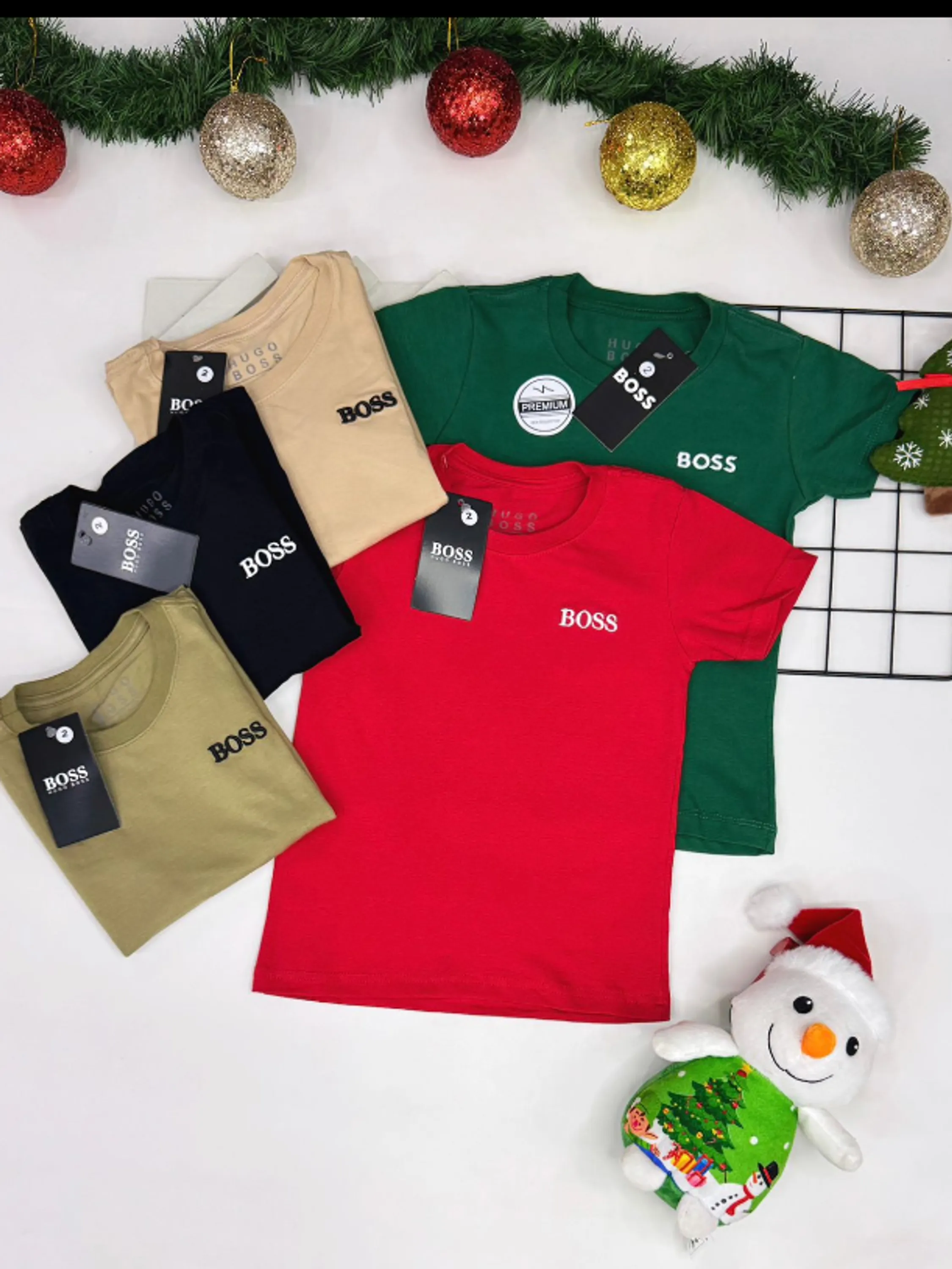 Camiseta masculina infantil e juvenil 1 linha