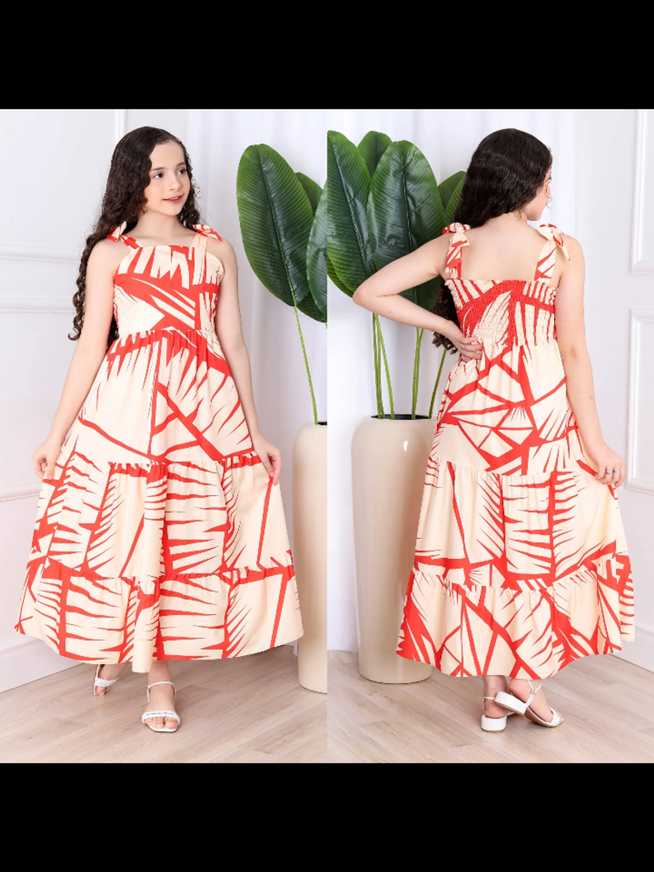 Vestido longo juvenil (0)