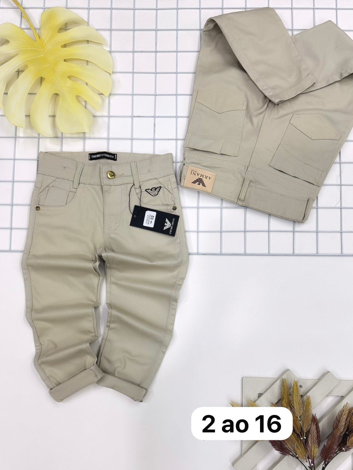 Calça jeans masculina infantil e juvenil 1 linha