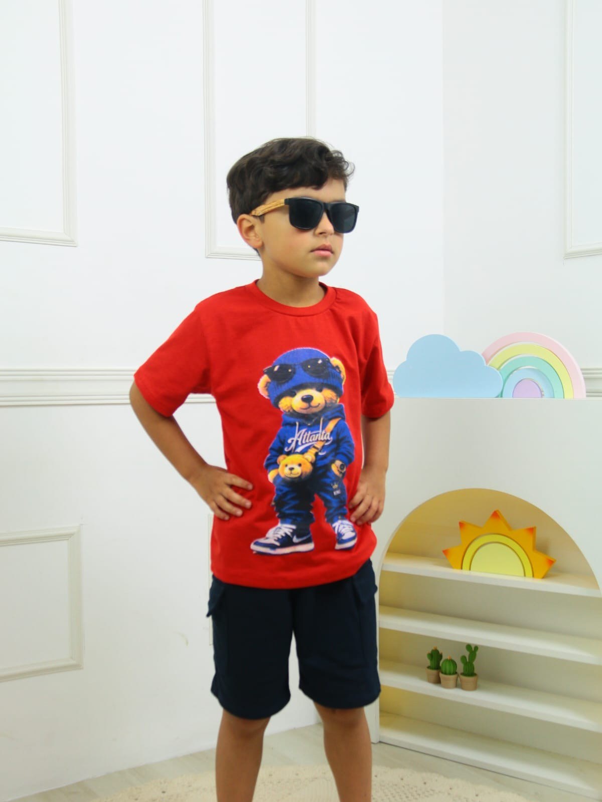 Conjunto infantil e juvenil masculino (Zilda)