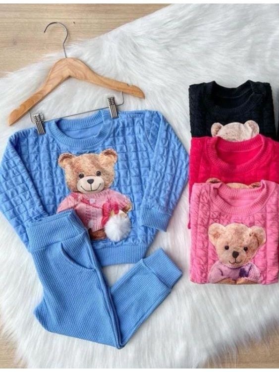 Conjunto infantil calça e blusa infantil