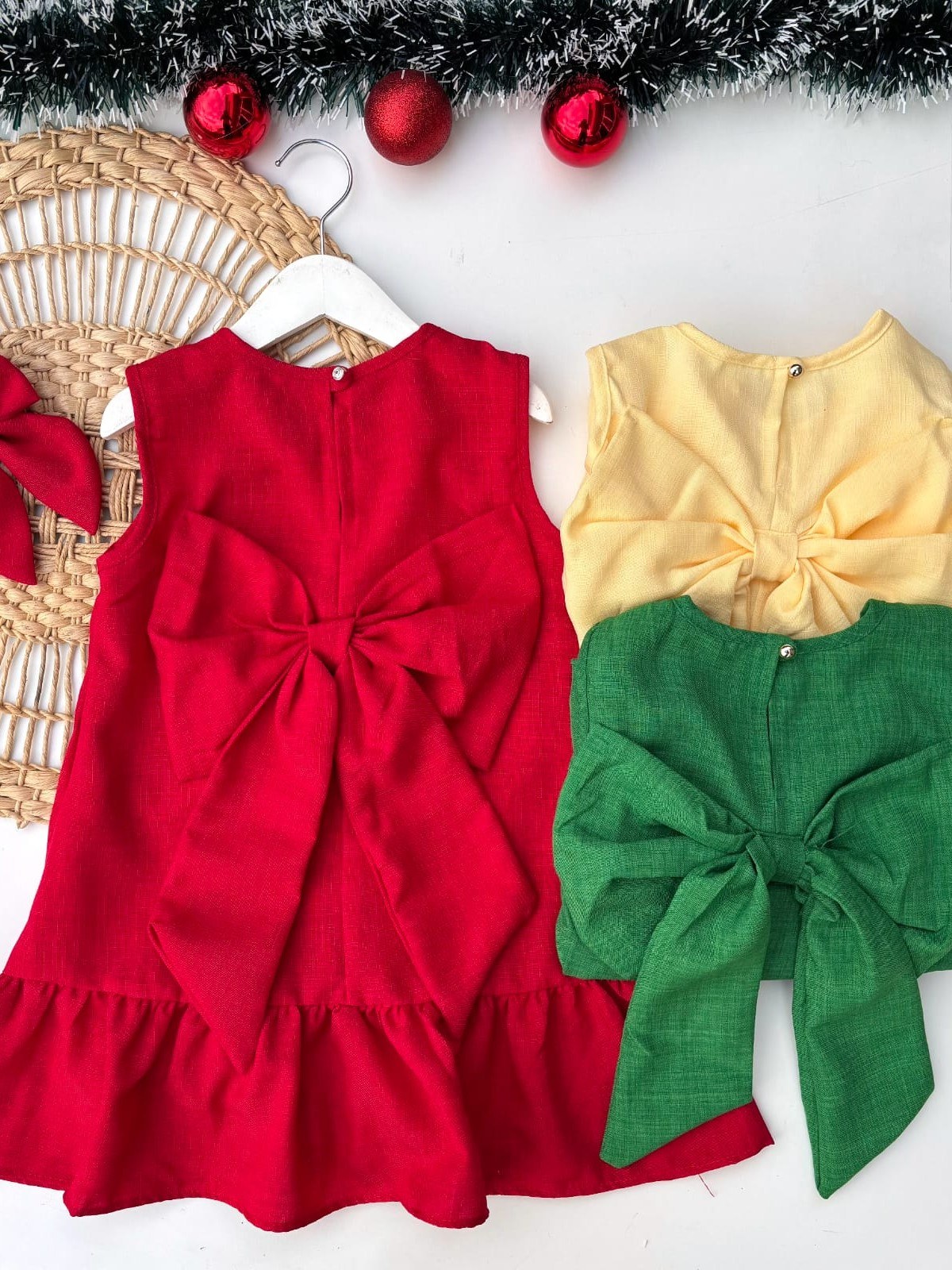 Vestido infantil com laço (27)