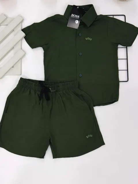 Conjunto masculino infantil e juvenil