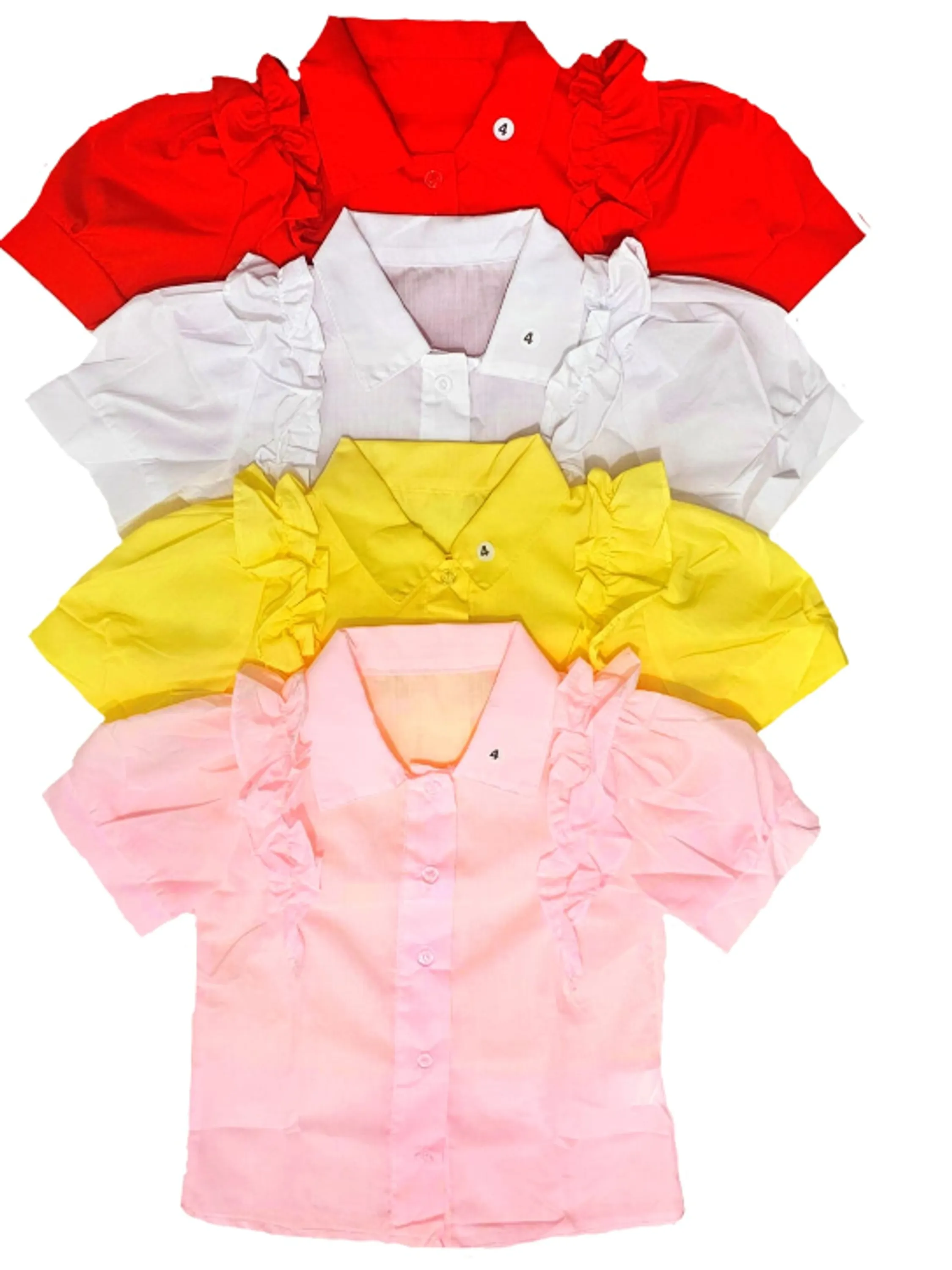 Blusinha infantil tecido tricoline