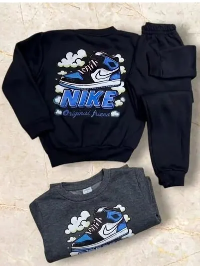 Conjunto moletom flanelado juvenil