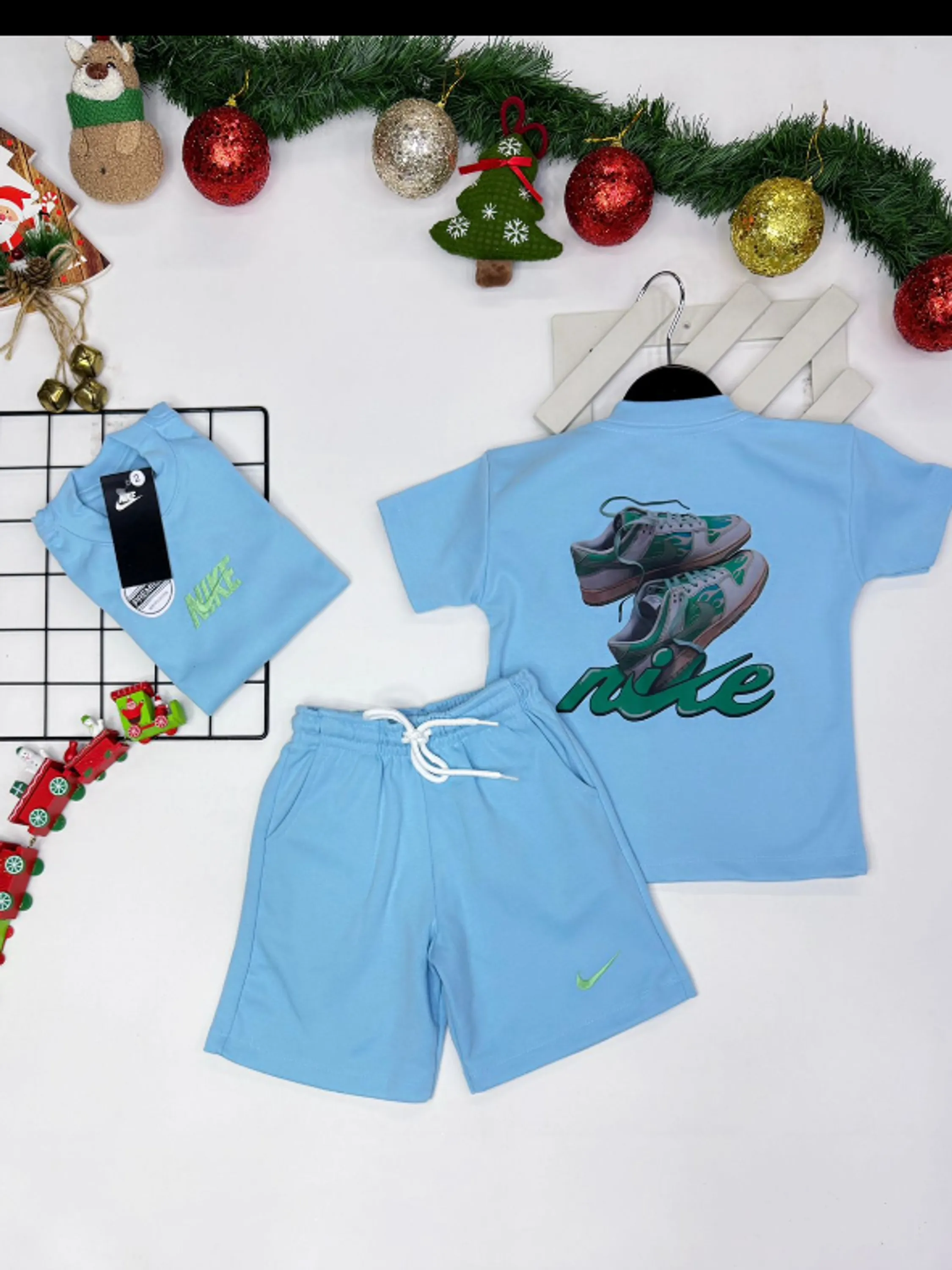 Conjunto infantil e juvenil tecido malhão