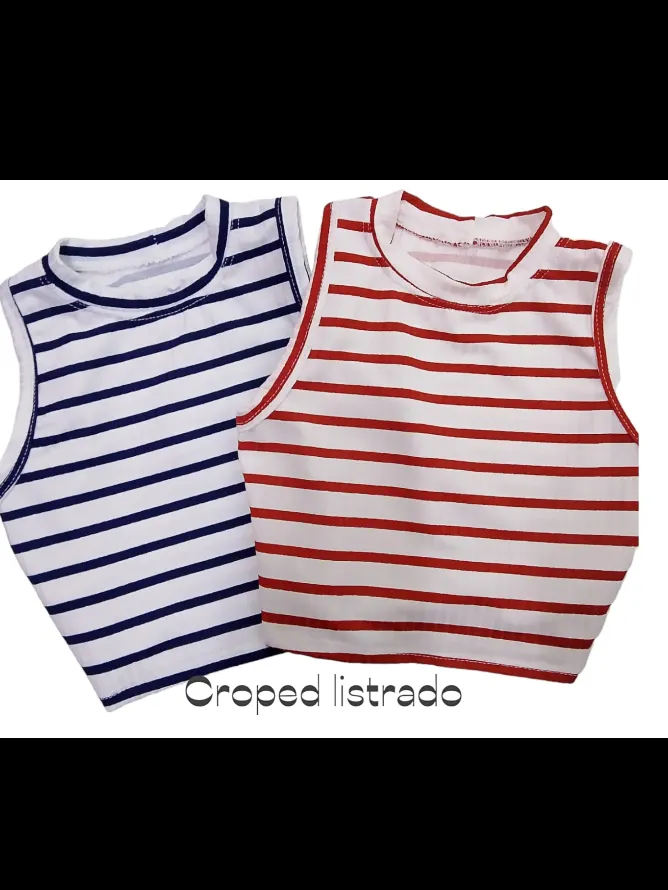 Blusinha regata listrada infantil (07)