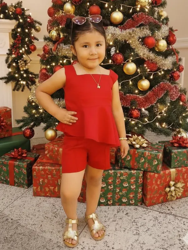 Conjunto infantil e juvenil com zíper nas costas (07)