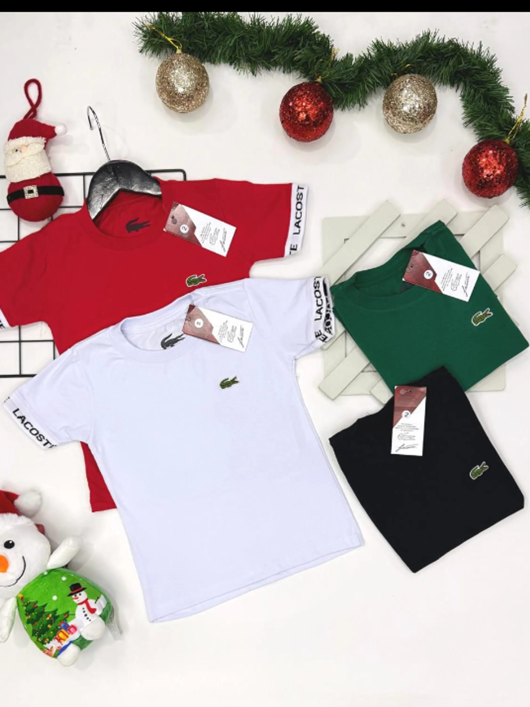 Camiseta masculina de elastano infantil e juvenil