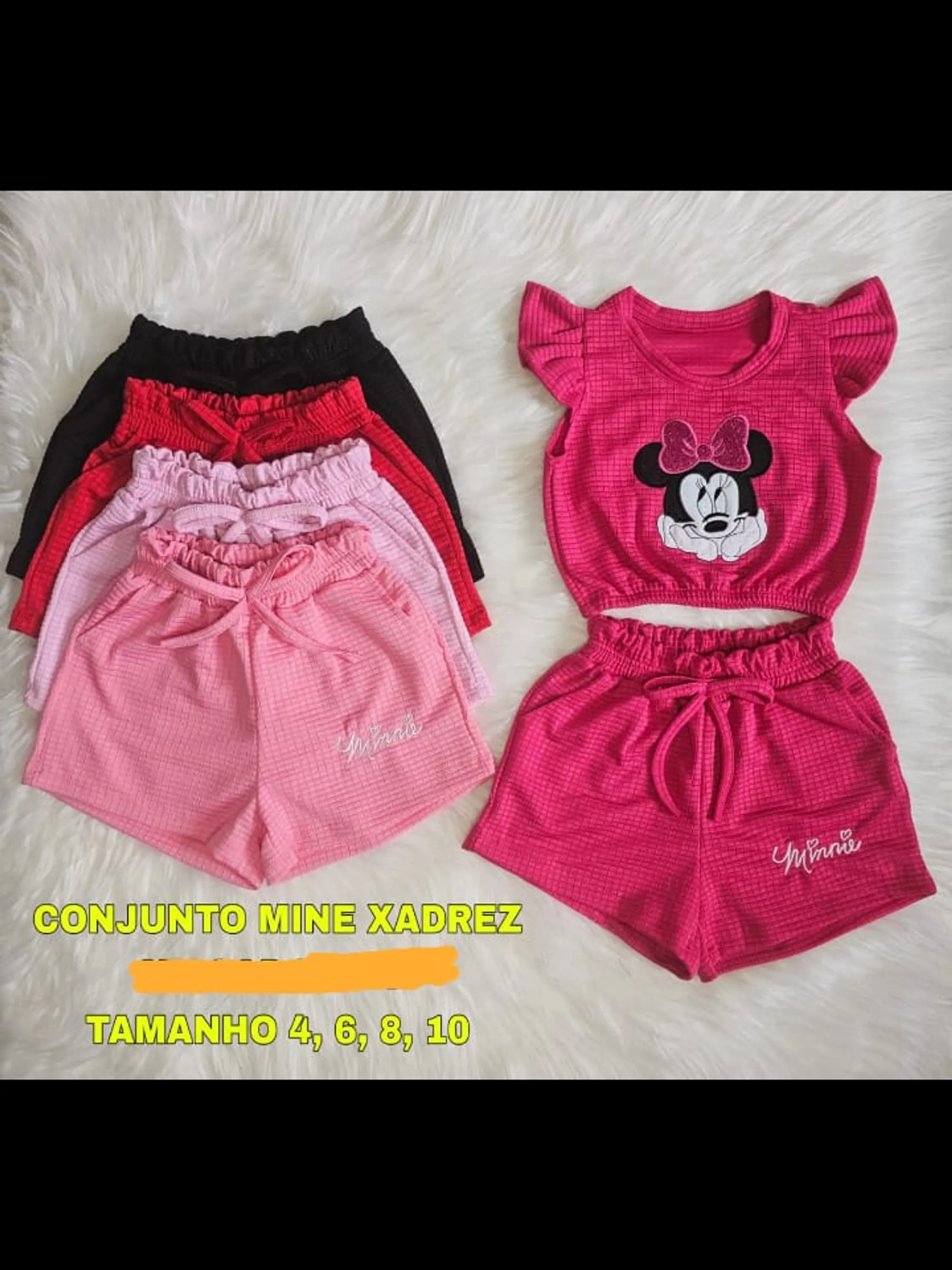 Conjunto infantil cropped e shorts (03)