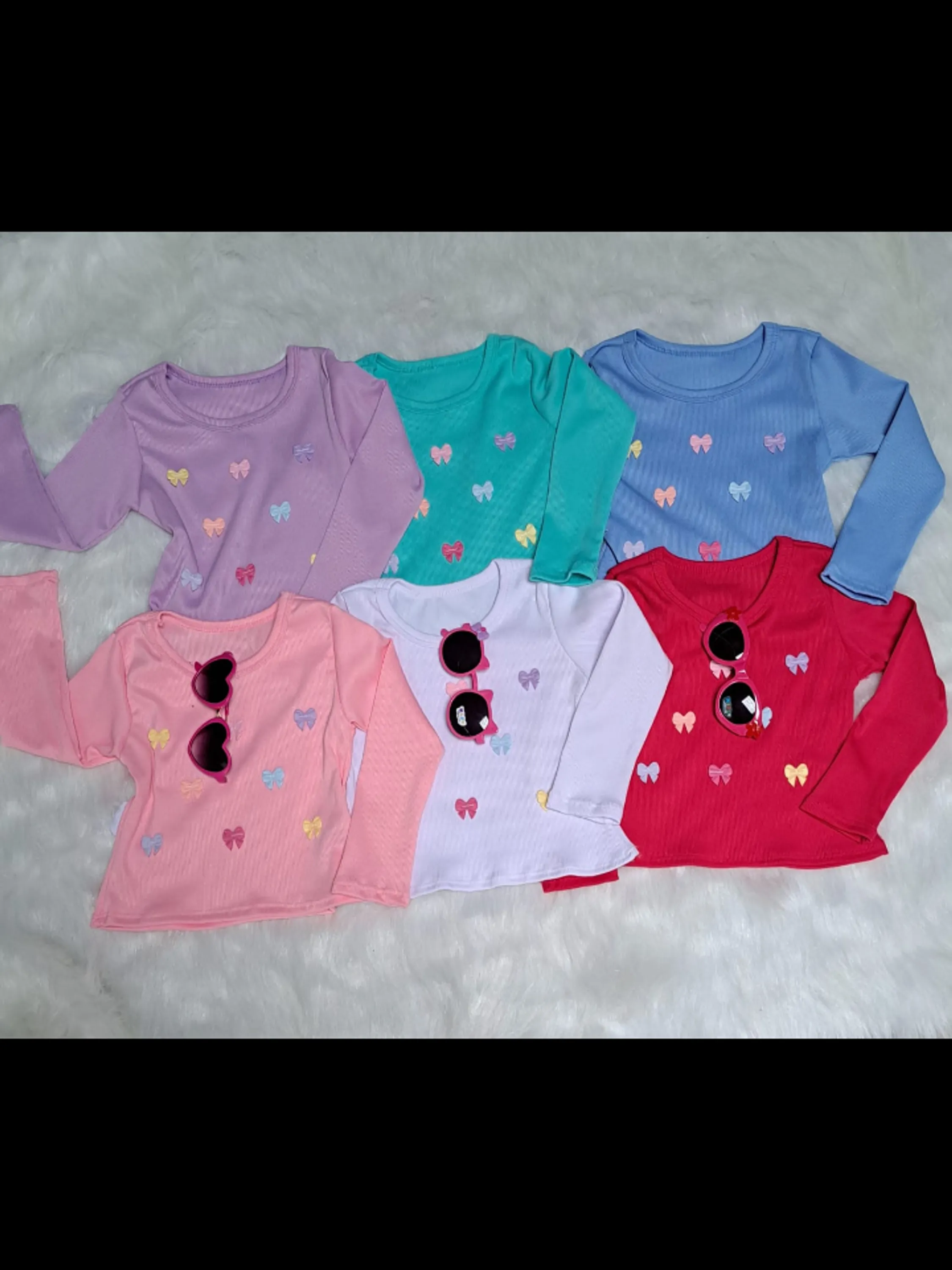 Blusinha infantil manga longa