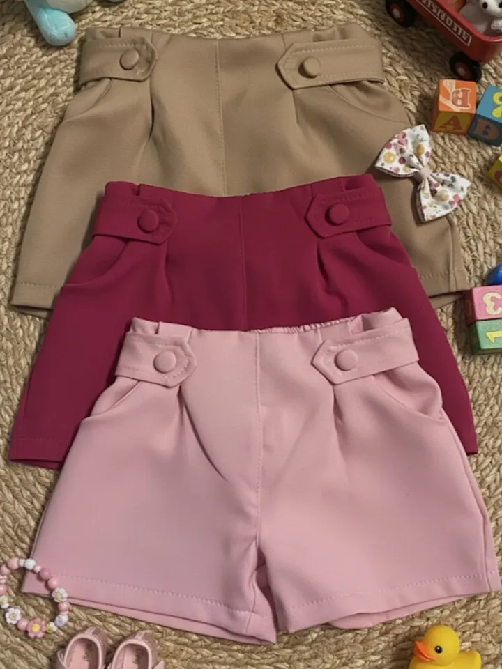 Shorts infantil com bolso (06)
