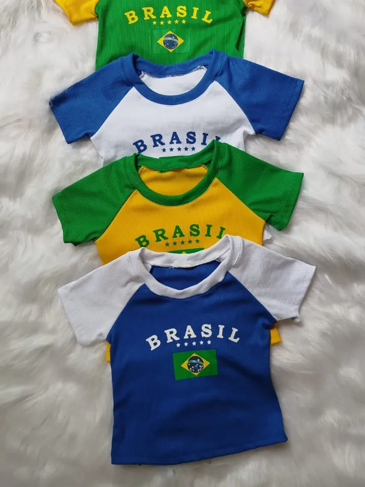 Blusinha cropped infantil do Brasil (27)