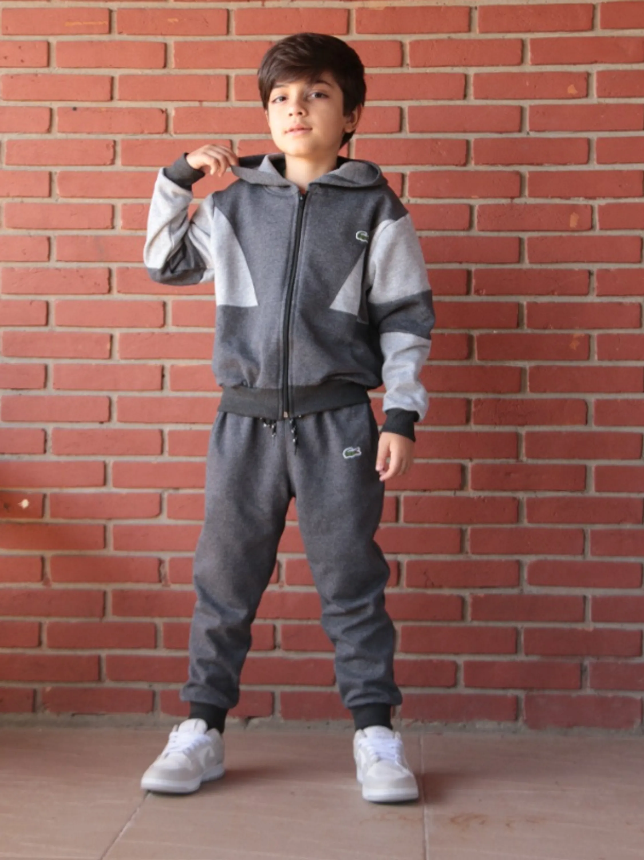 Conjunto moletom flanelado juvenil 2 cabos