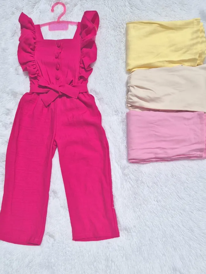 Macacão infantil tecido sensorial marrant (Azul)