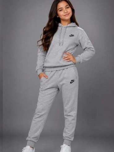 Conjunto moletom flanelado juvenil unissex (Isa)