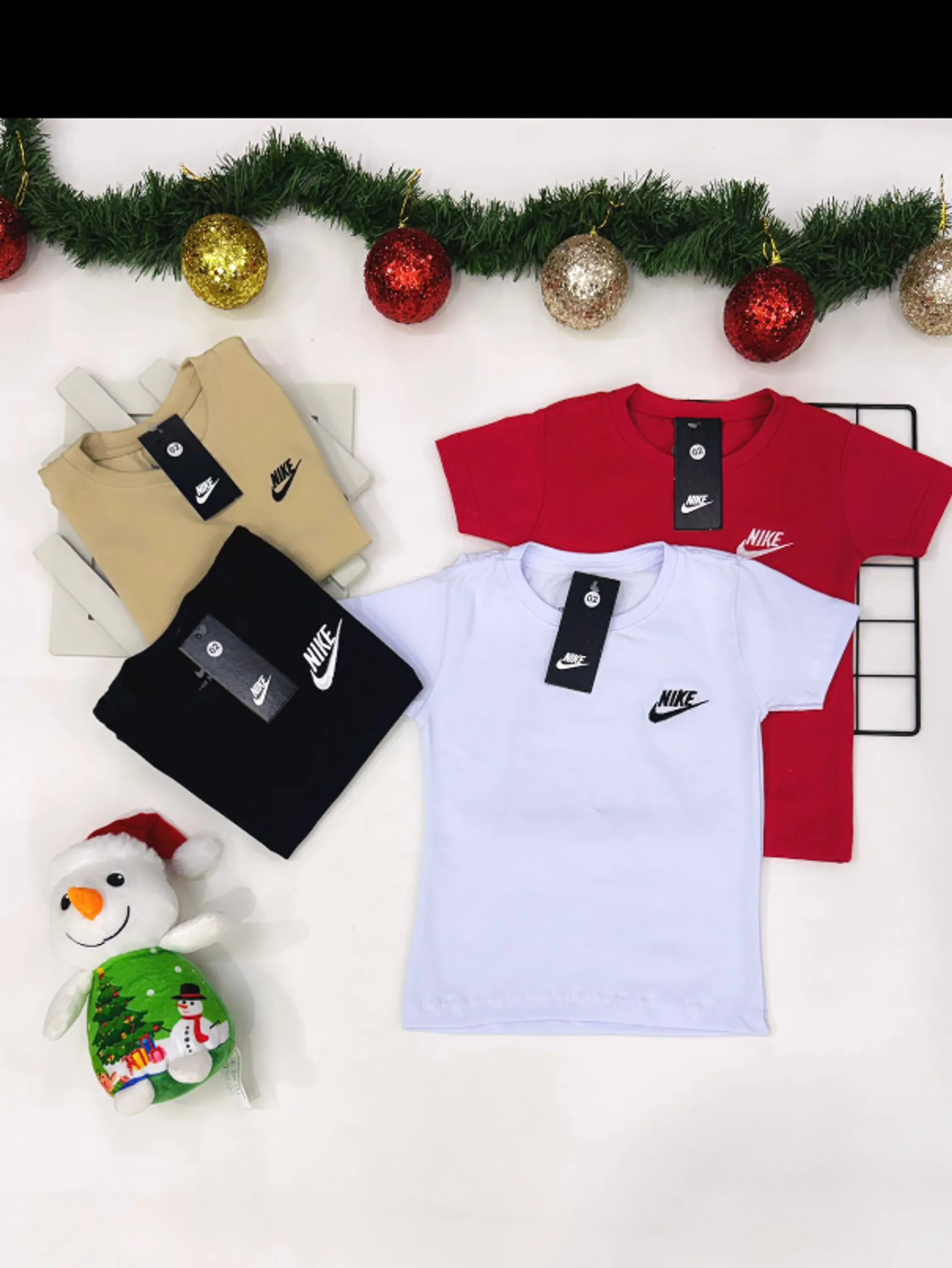 Camiseta masculina infantil e juvenil 1 linha