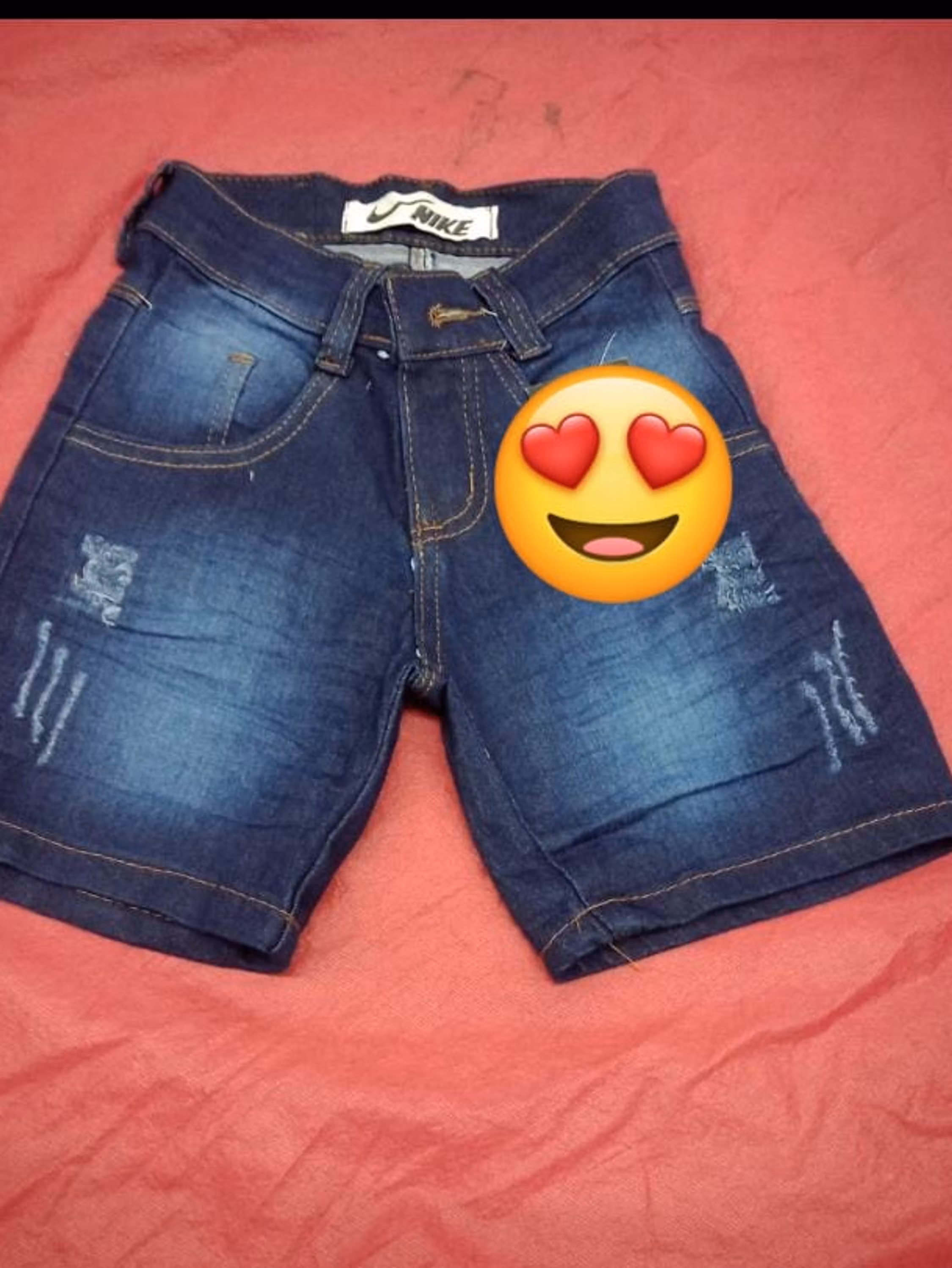 Bermuda infantil e juvenil jeans