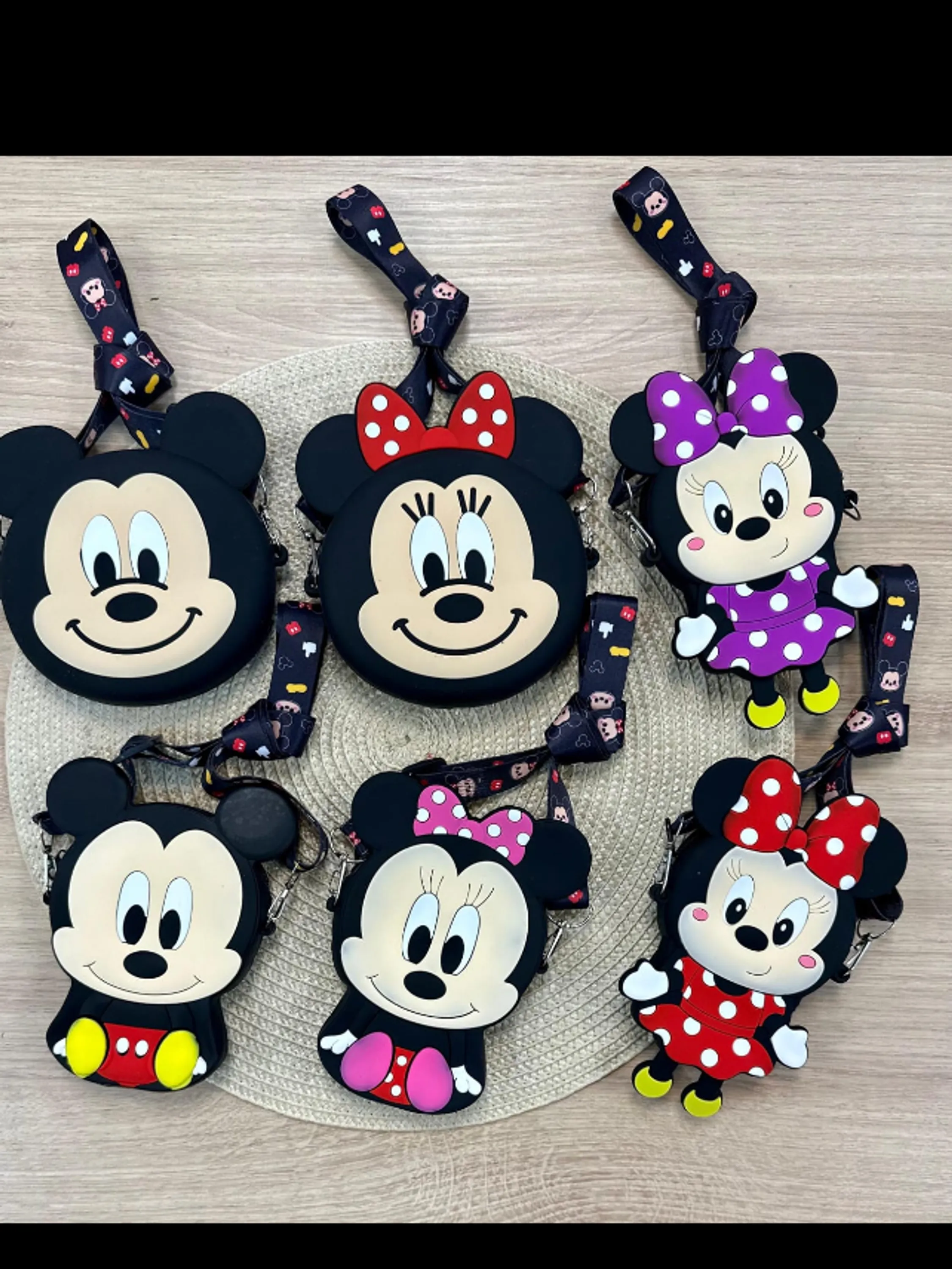 Bolsa transversal somente Minnie