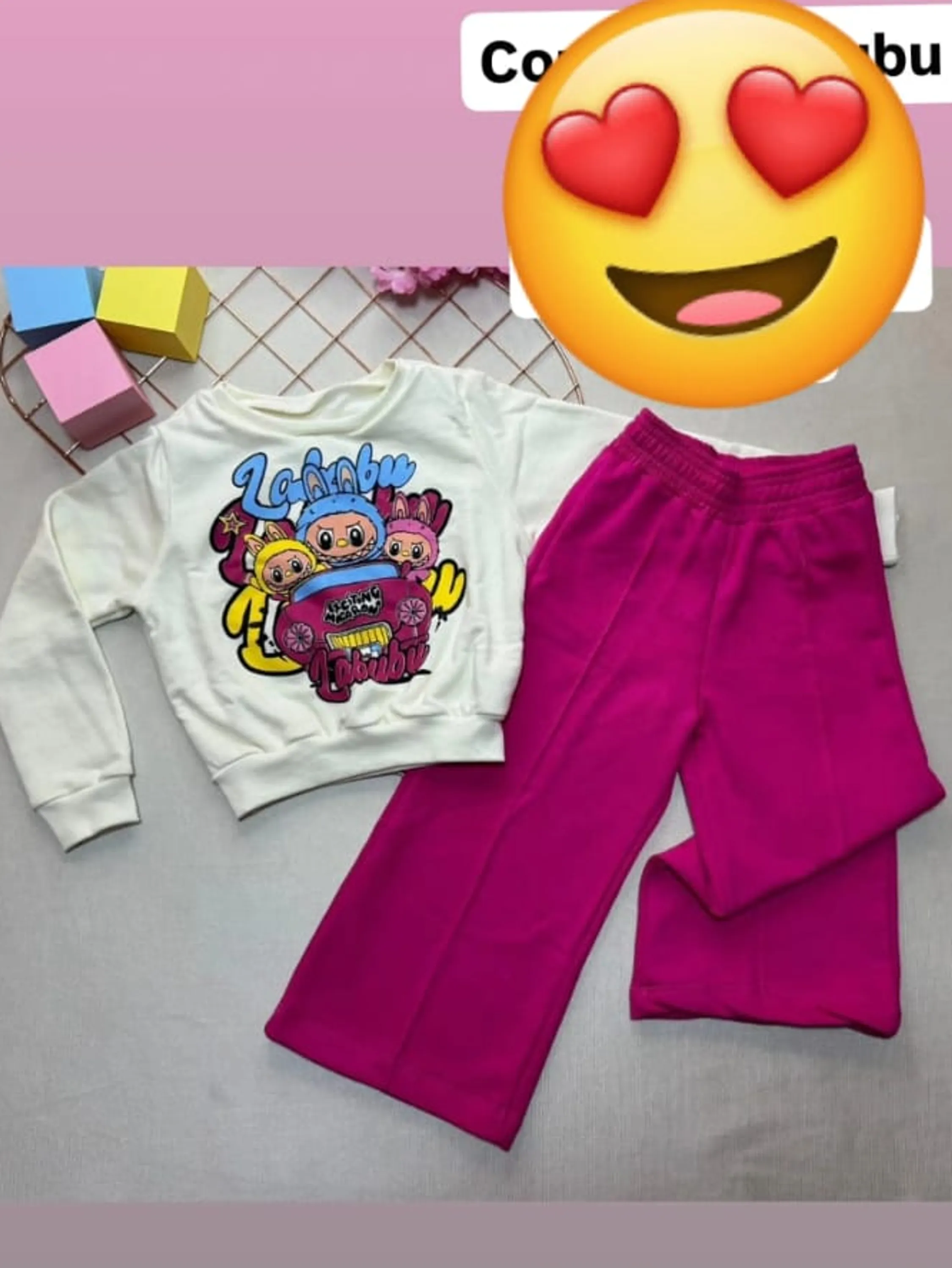 Conjunto infantil blusa e calça (D)