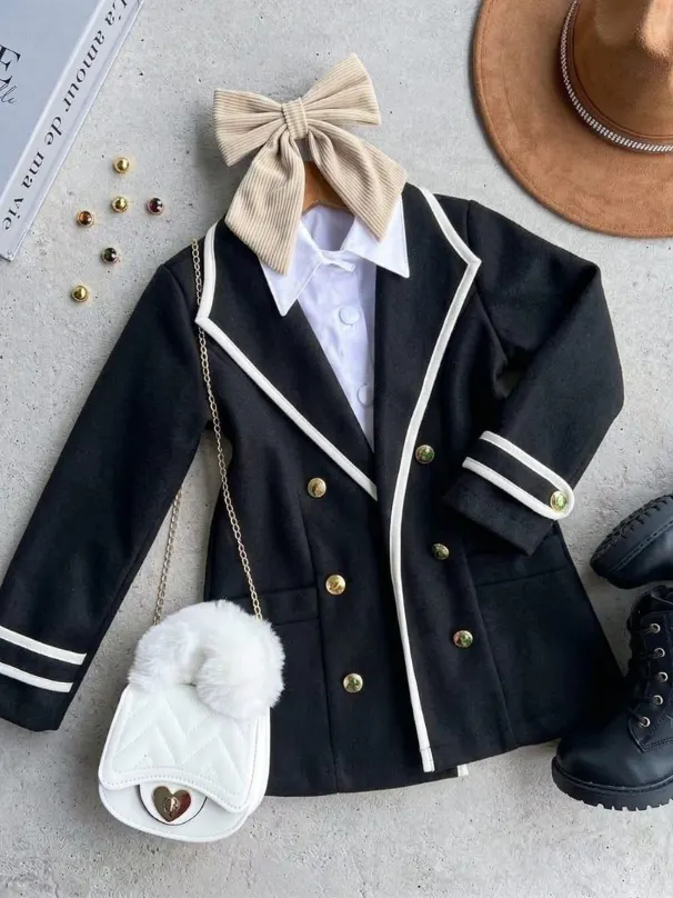 Casaco infantil e juvenil com botão (28)