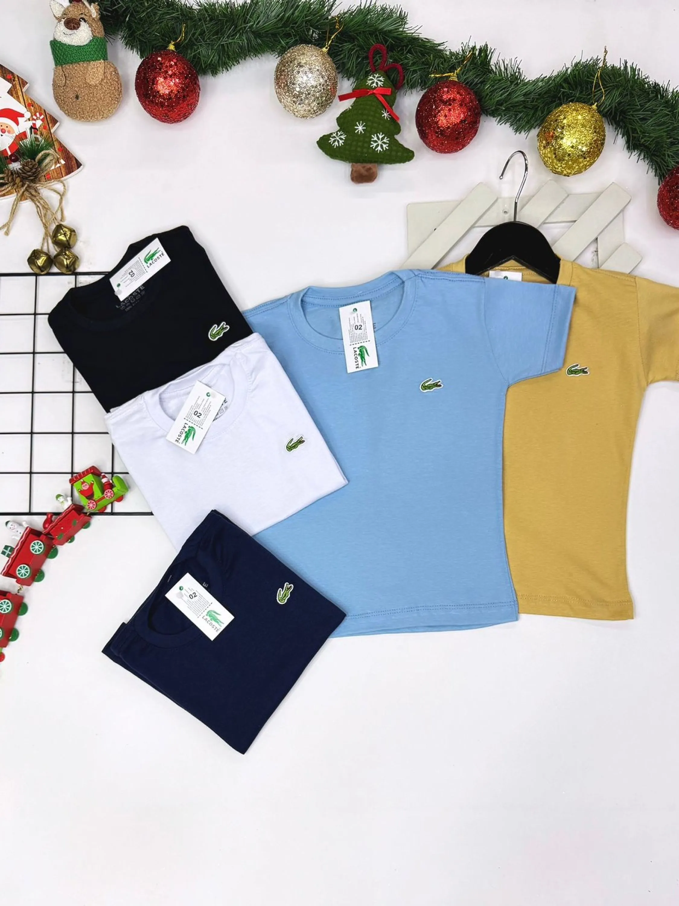 Camiseta masculina infantil e juvenil 1 linha