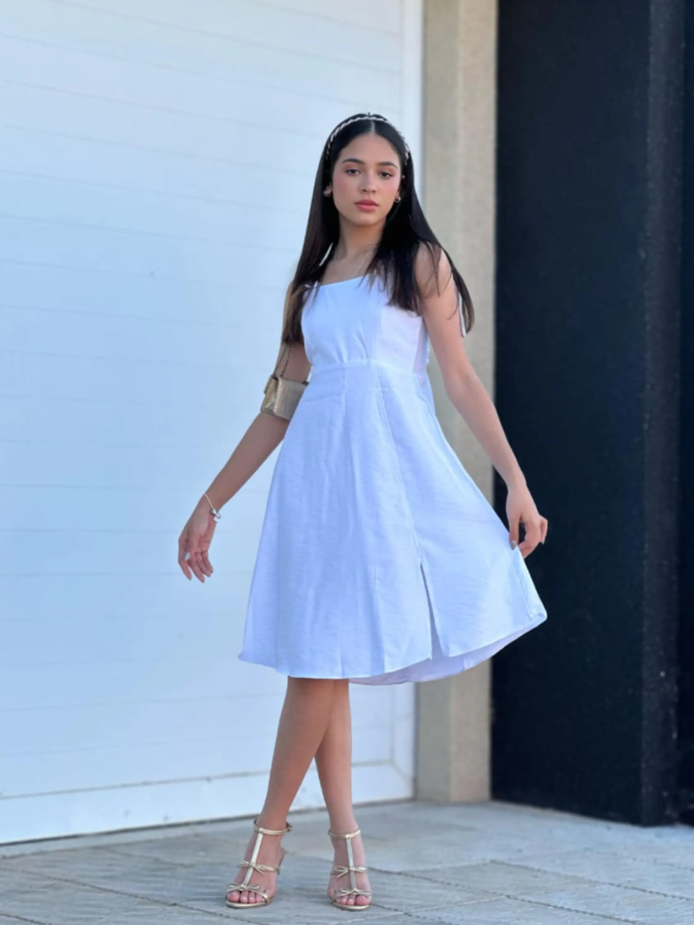 Vestido feminino juvenil (P)