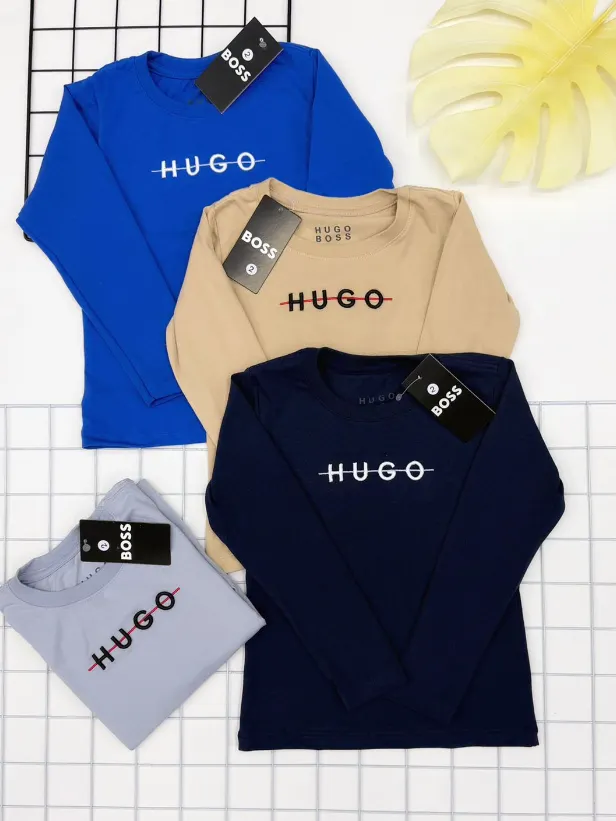 Camiseta manga longa  infantil e juvenil