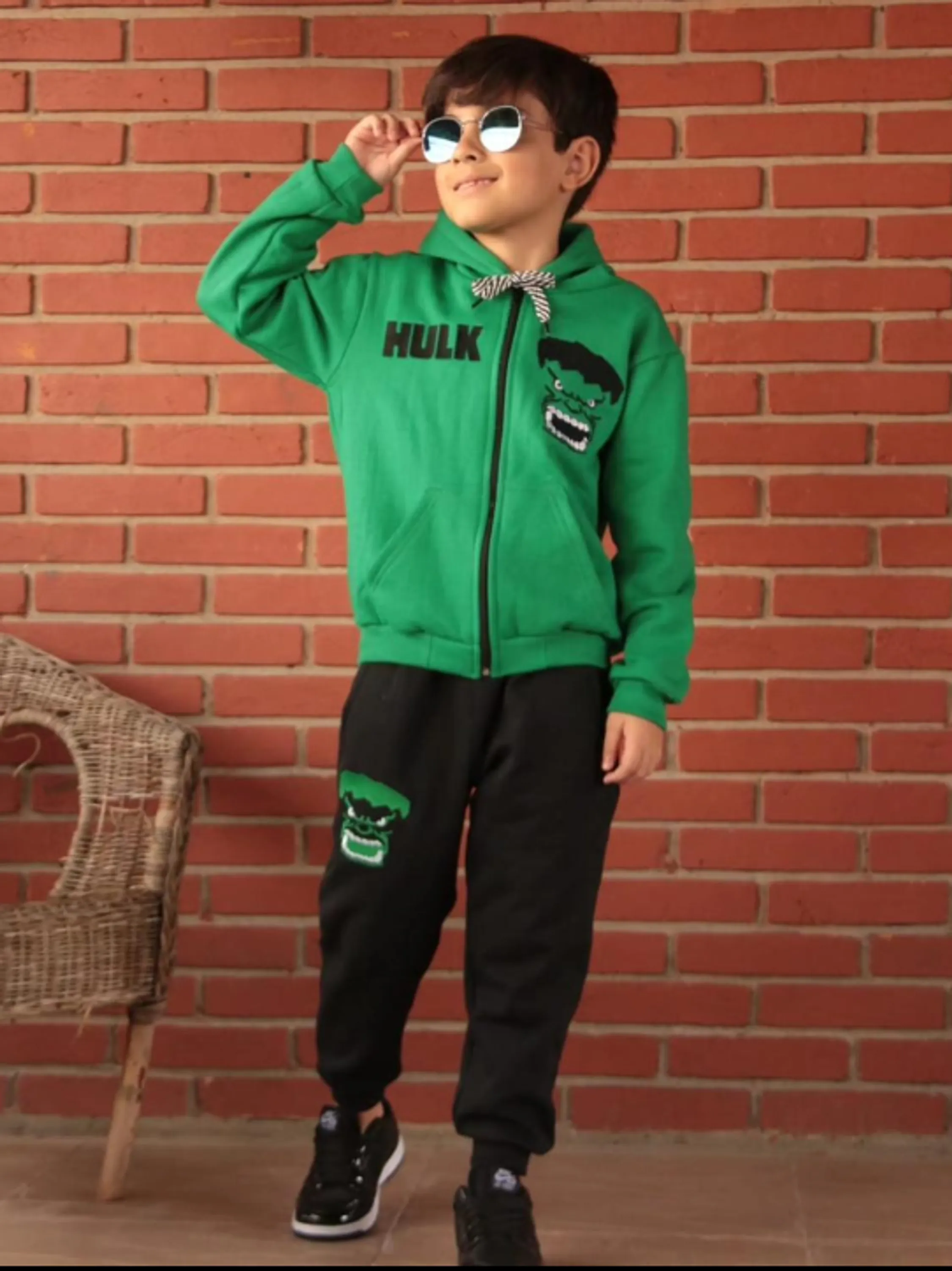 Conjunto moletom flanelado PA 2 cabos infantil
