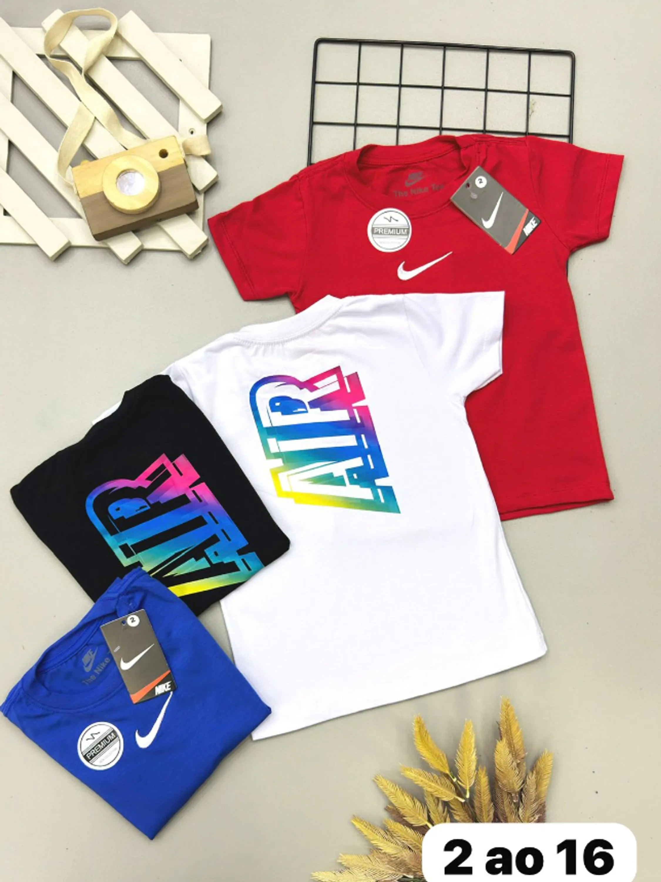 Camiseta masculina infantil e juvenil 1 linha