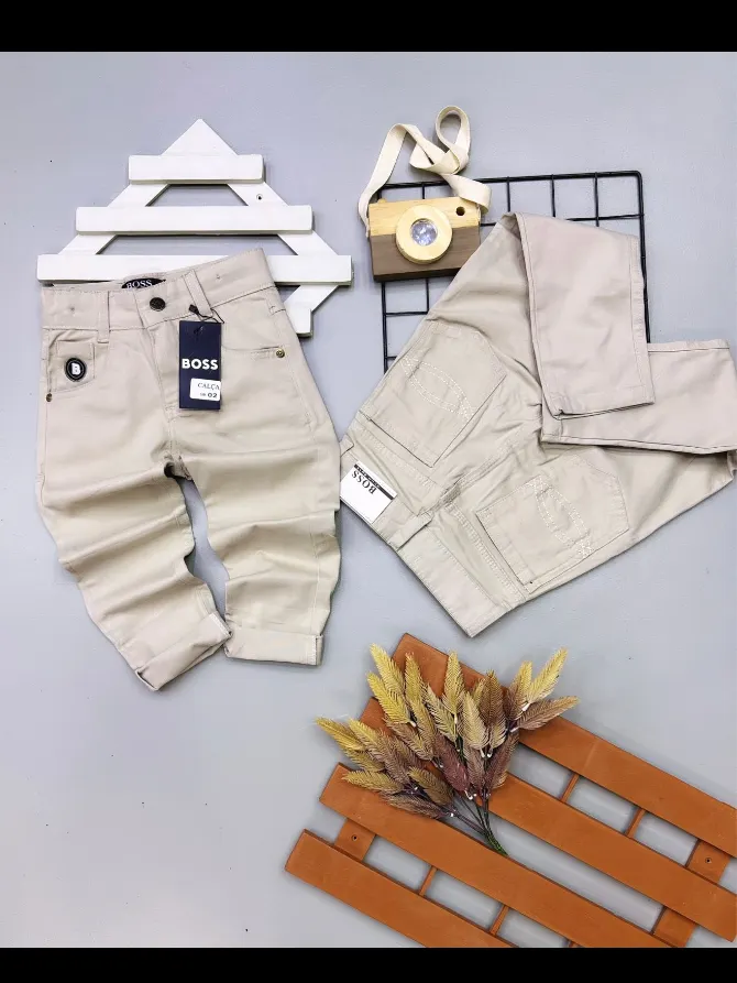 Calça masculina infantil e juvenil