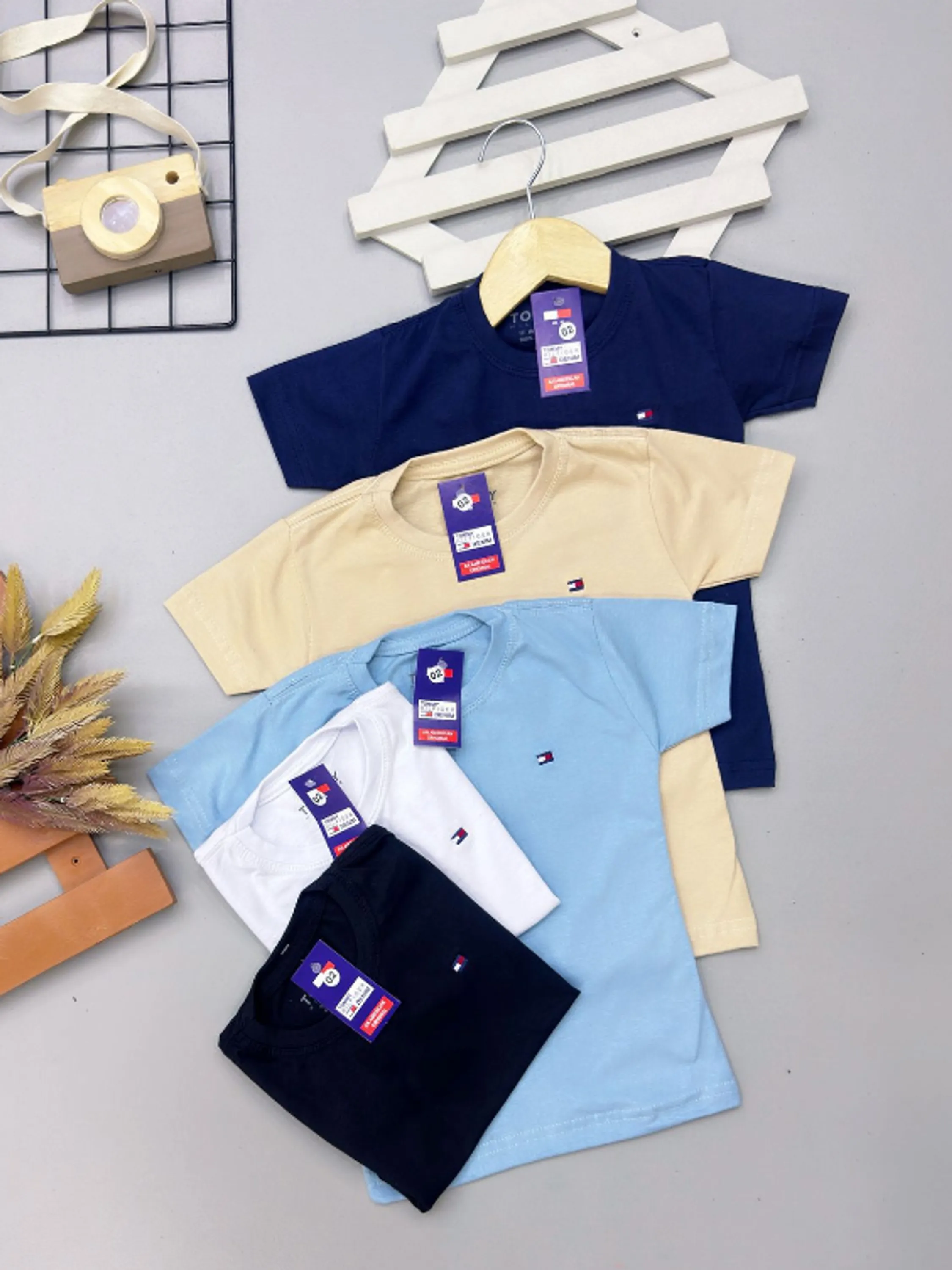 Camiseta infantil e juvenil 1 linha